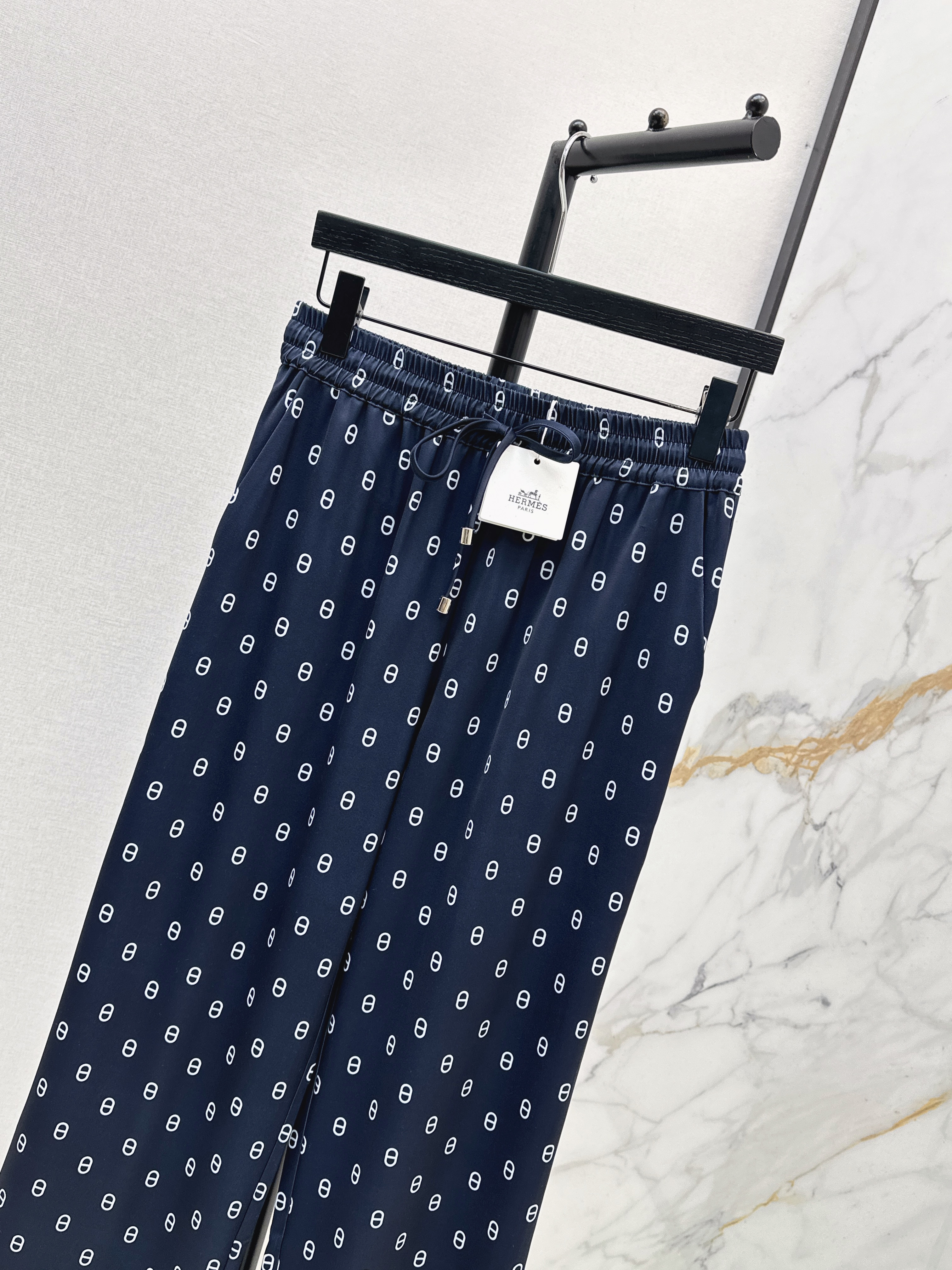 Her 26ss print wide leg pants