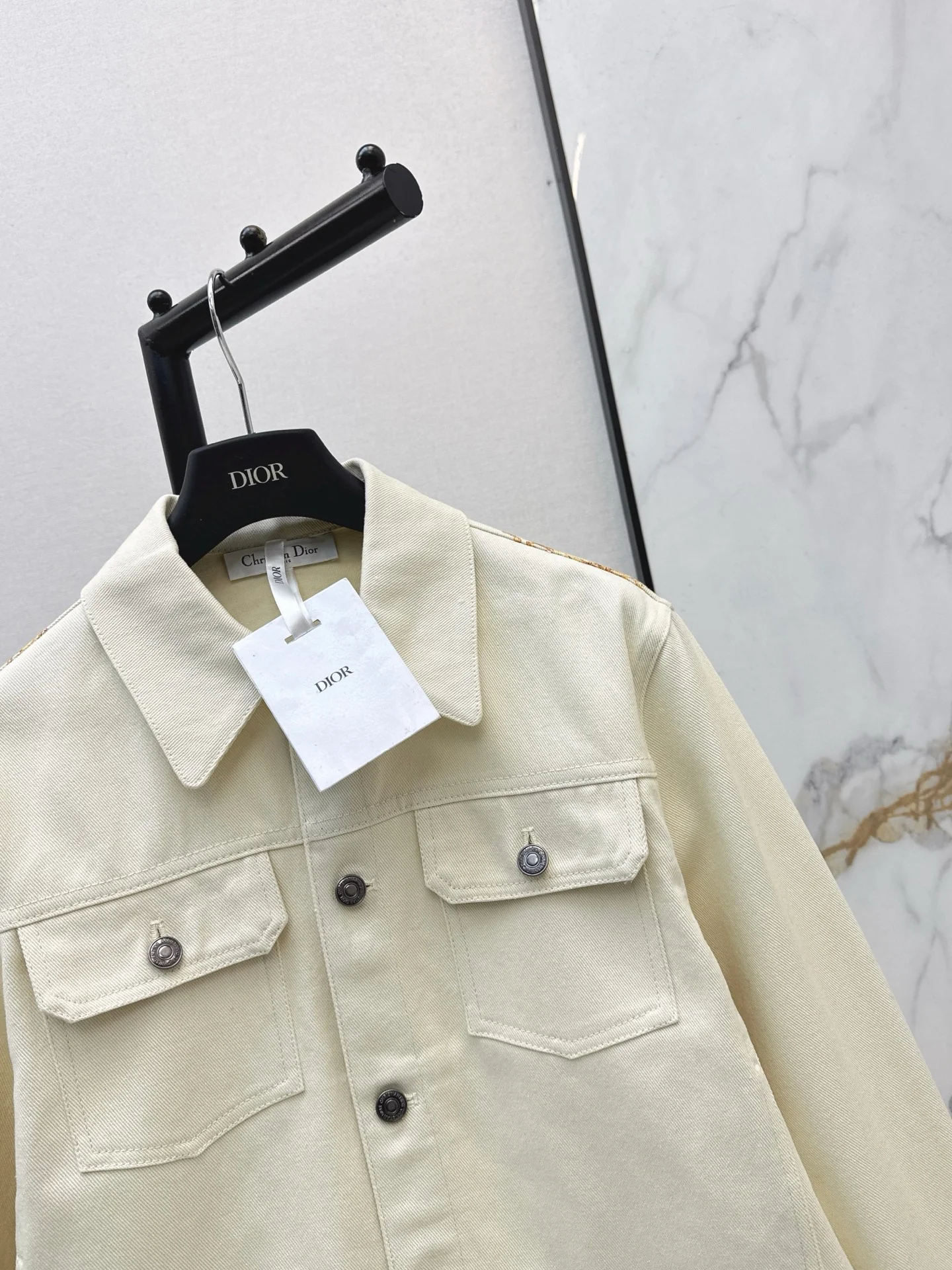 CD 26ss print denim jacket