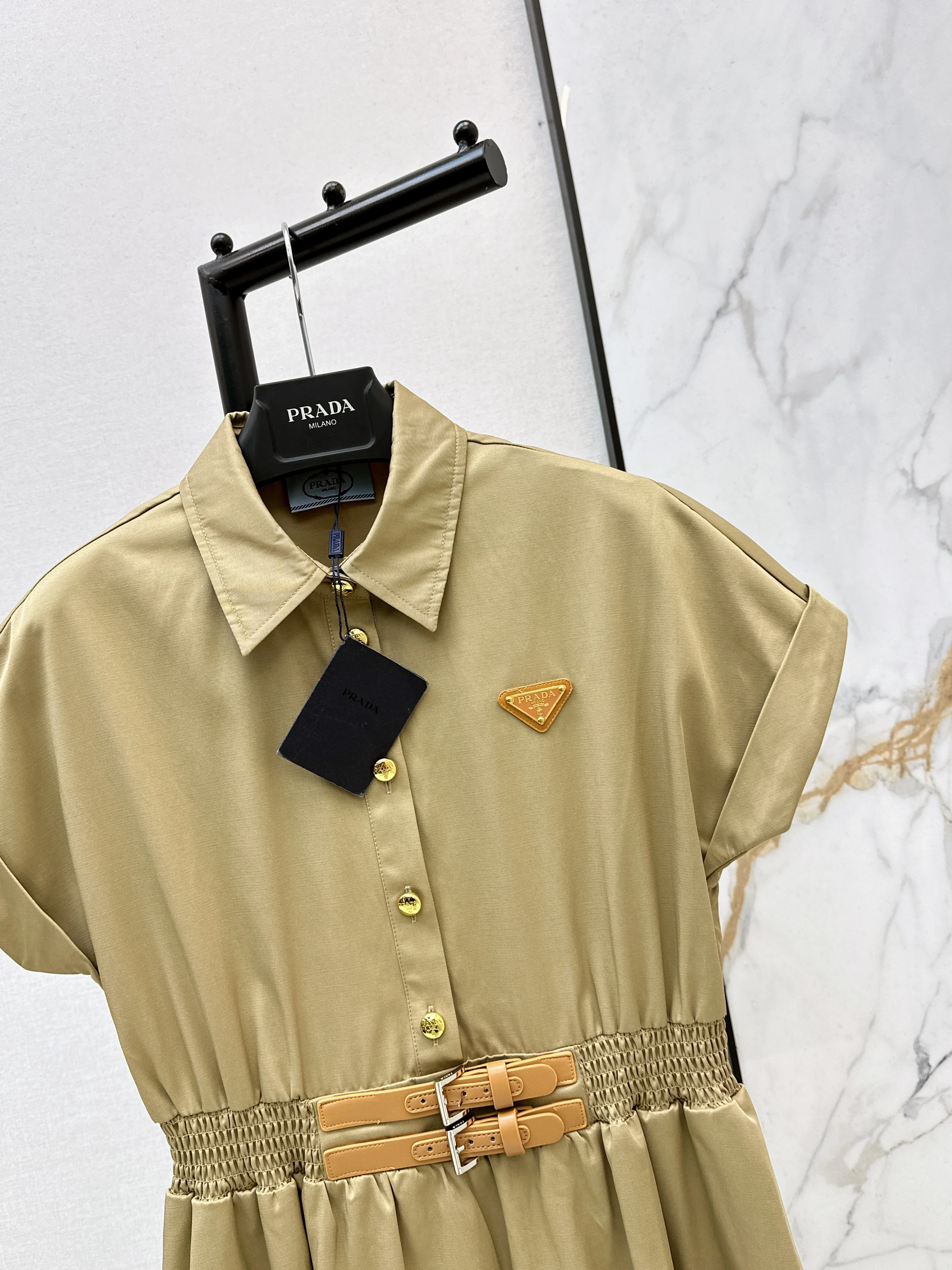 Prad 26ss sleeveless dress