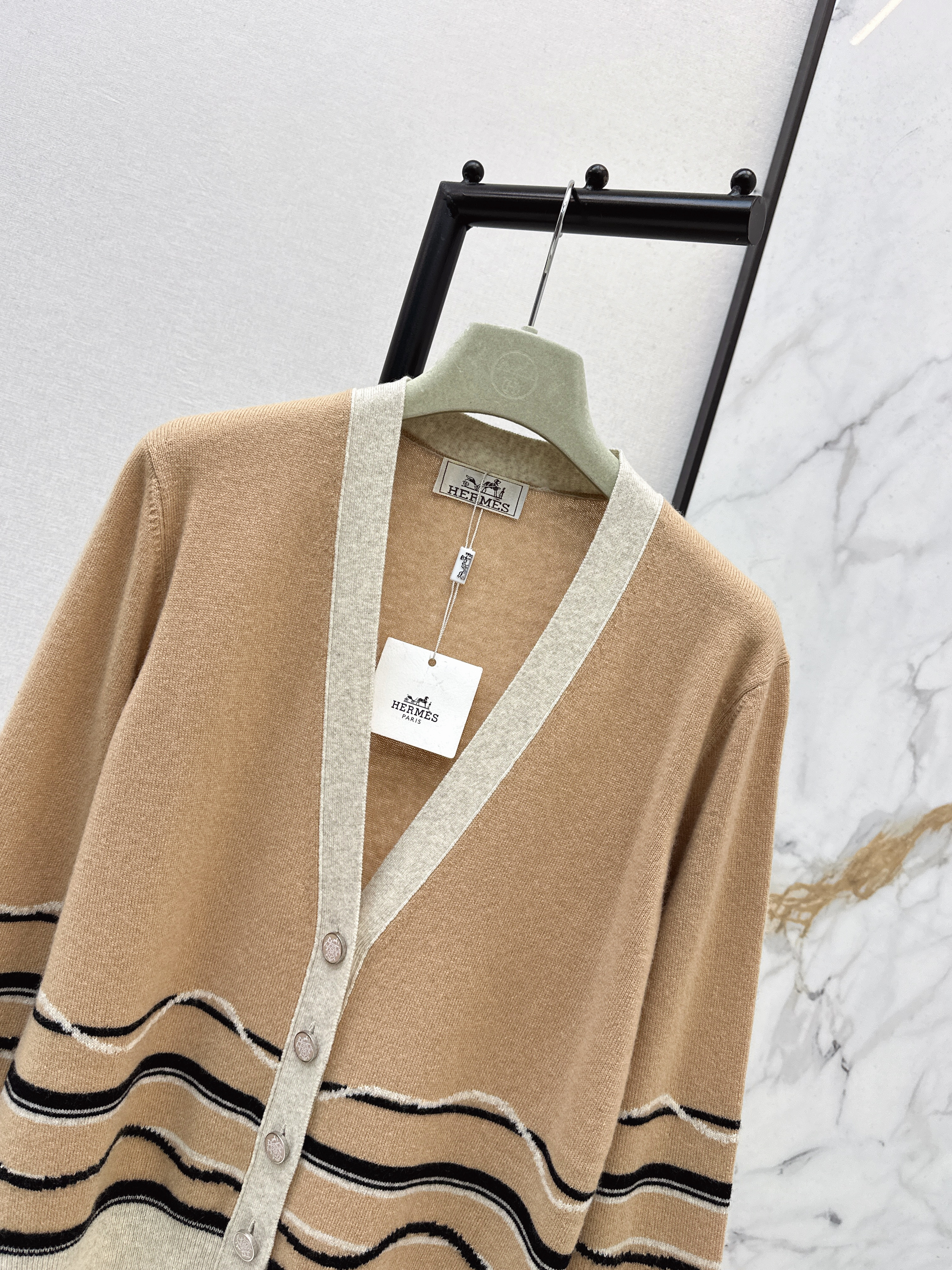Herm 26ss knit cardigan