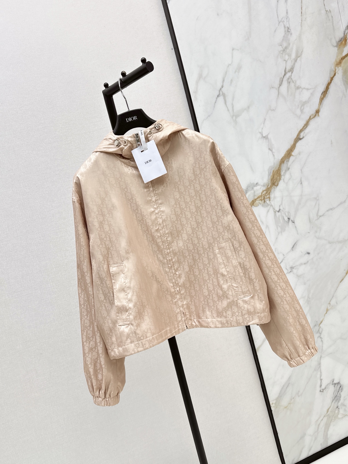 CD 26ss jacquard hooded jacket