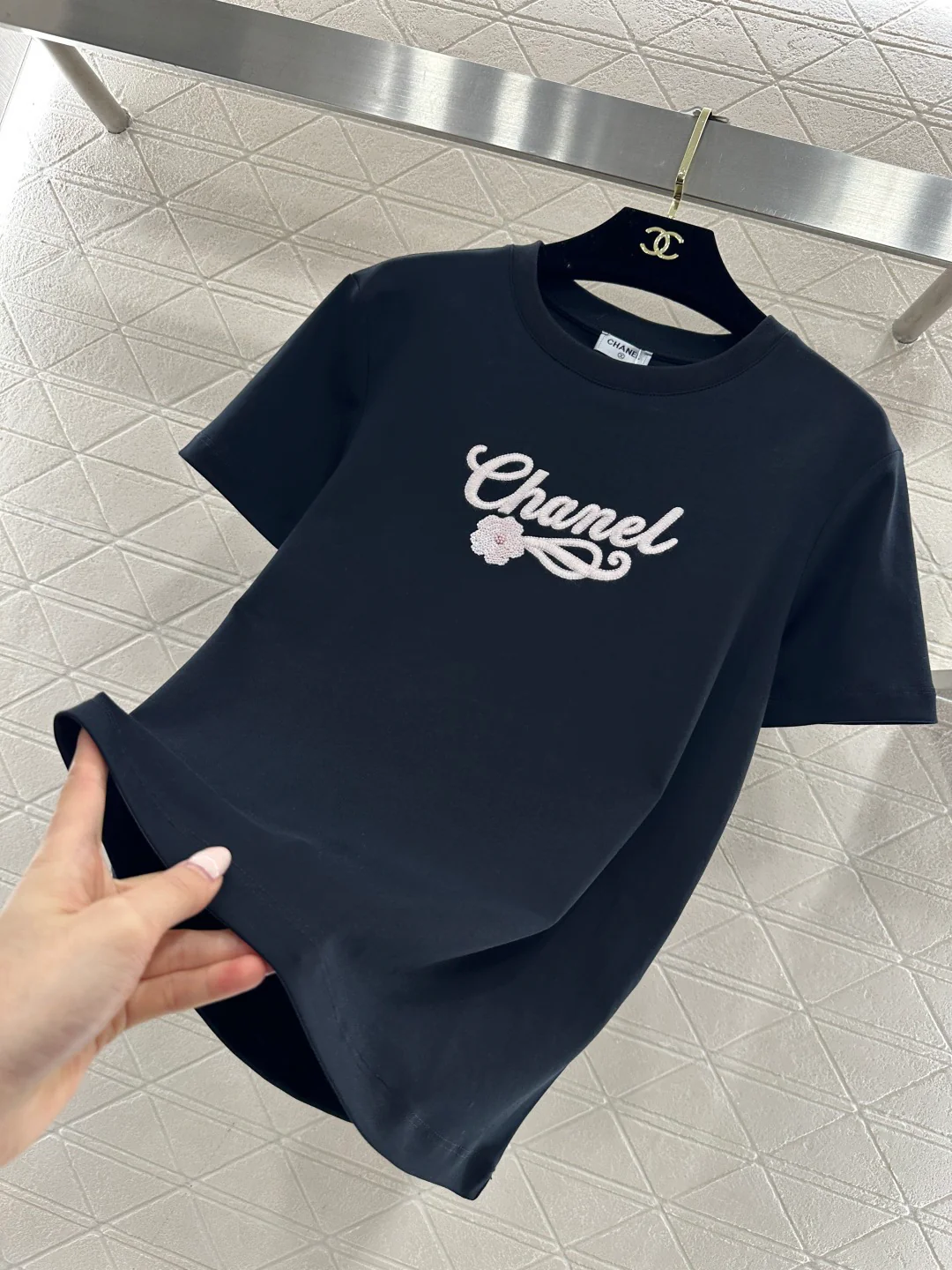 Chan 26ss beading t-shirts