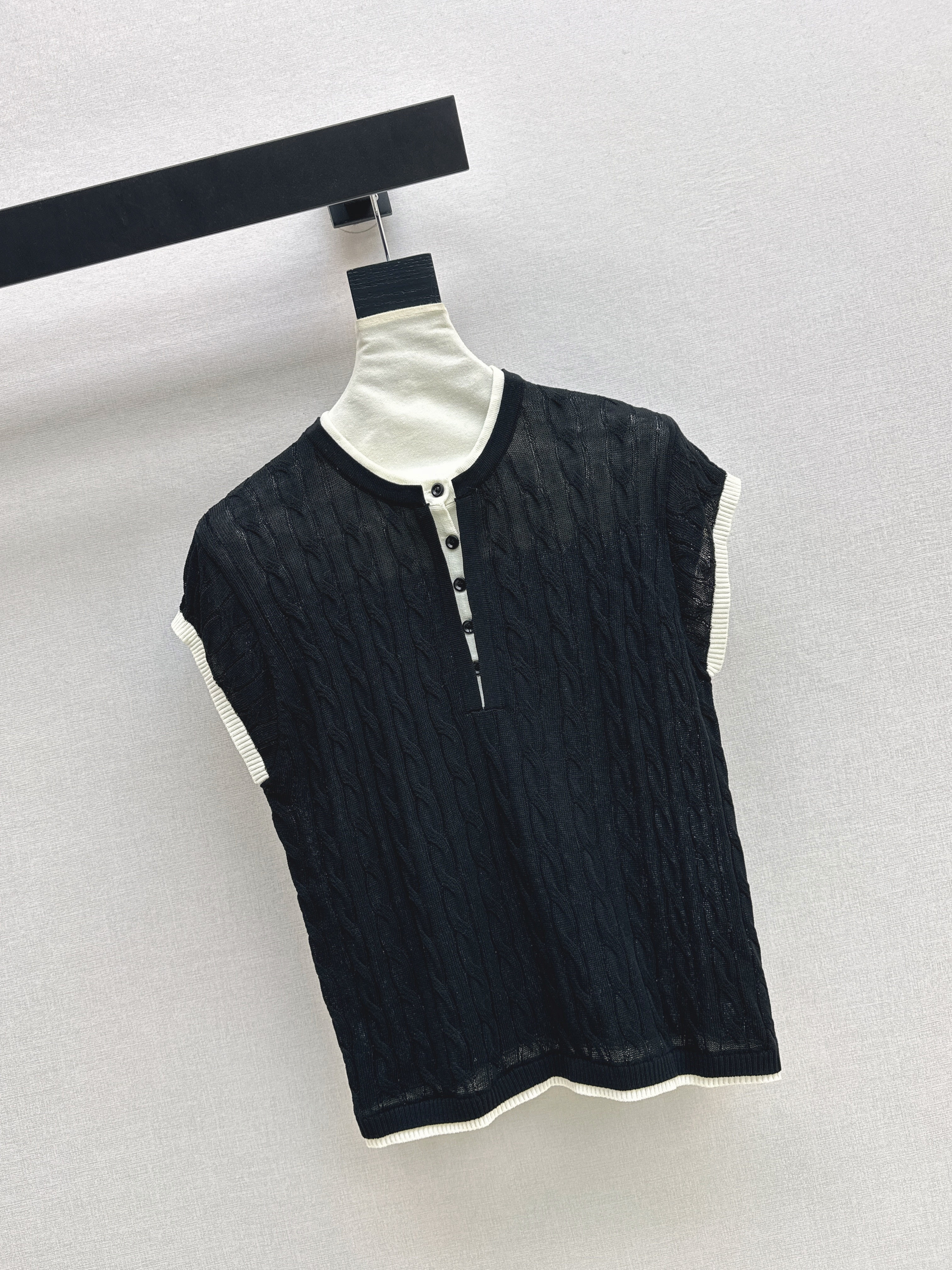 Ralp 26ss sleeveless knitwear