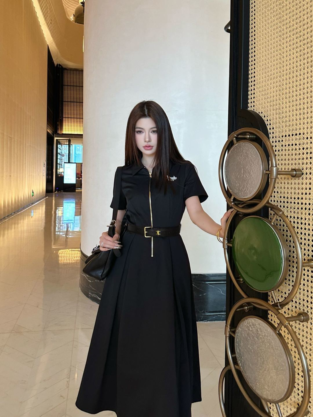 Celi 26ss embroidery dress