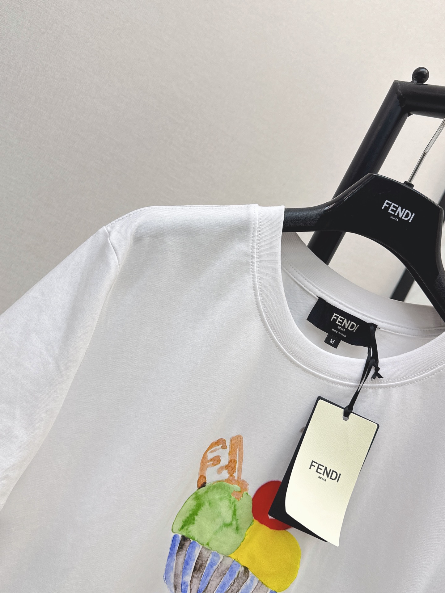 Fend 26ss print t-shirt