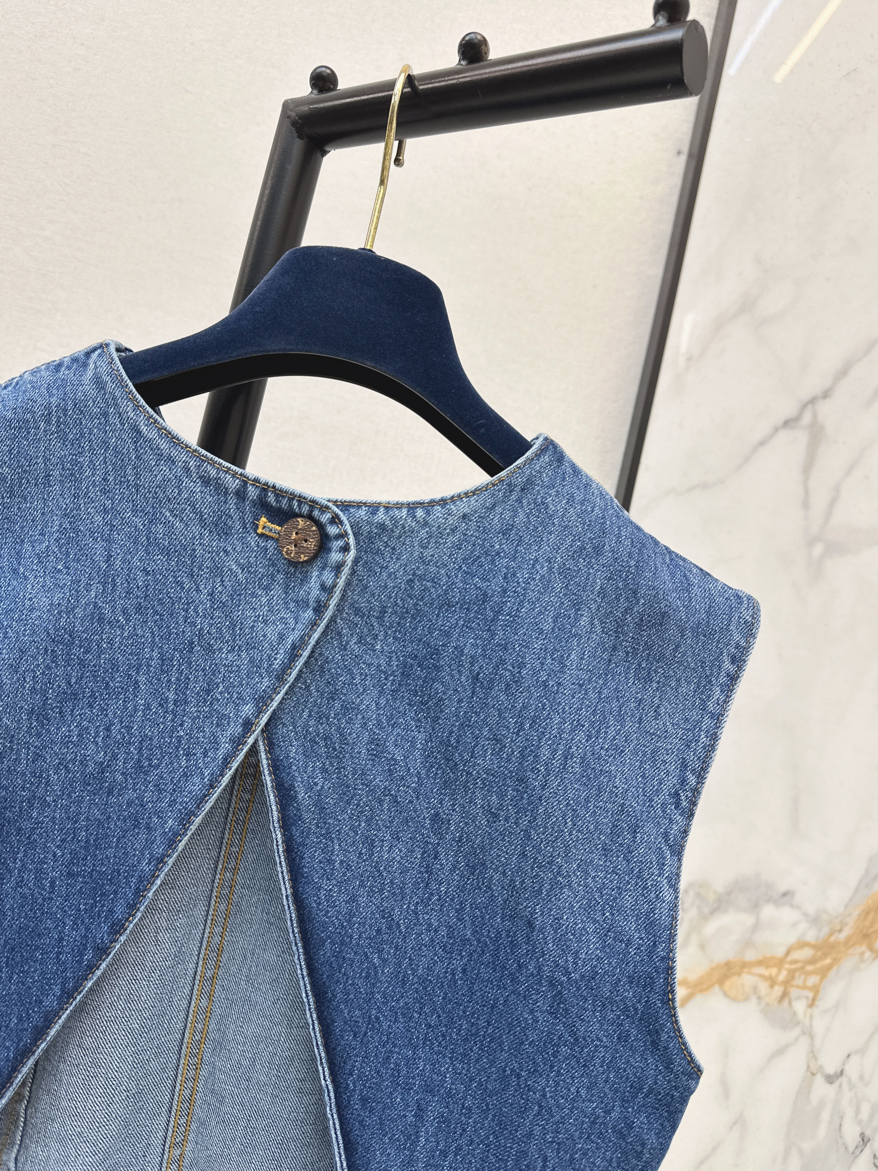 Loui 26ss denim vest