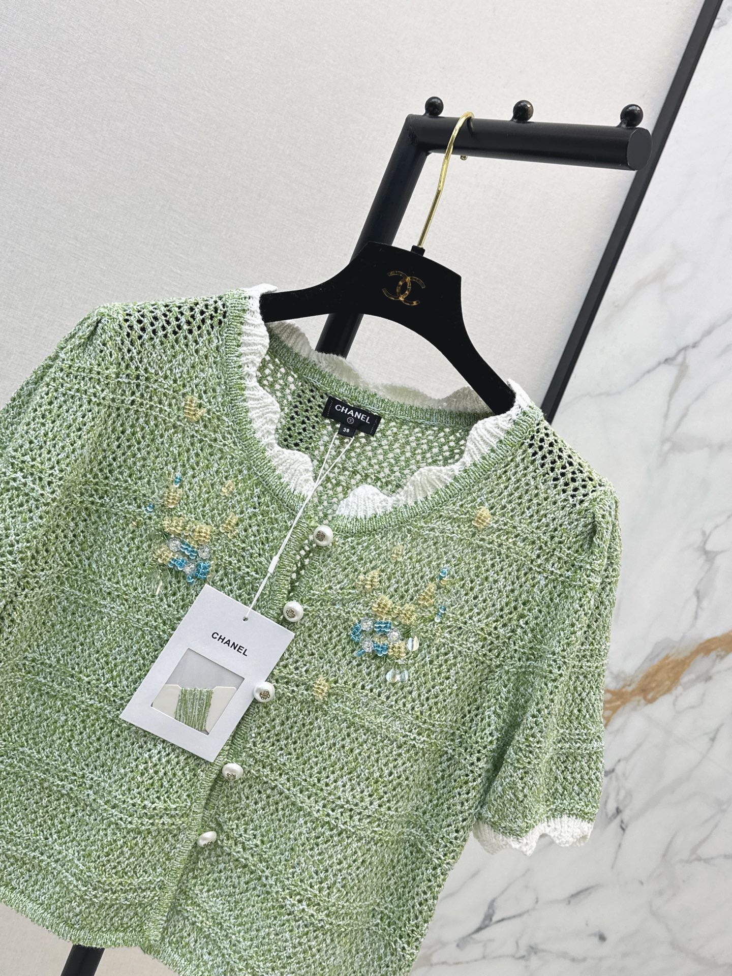 Chan 26ss knit cardidan