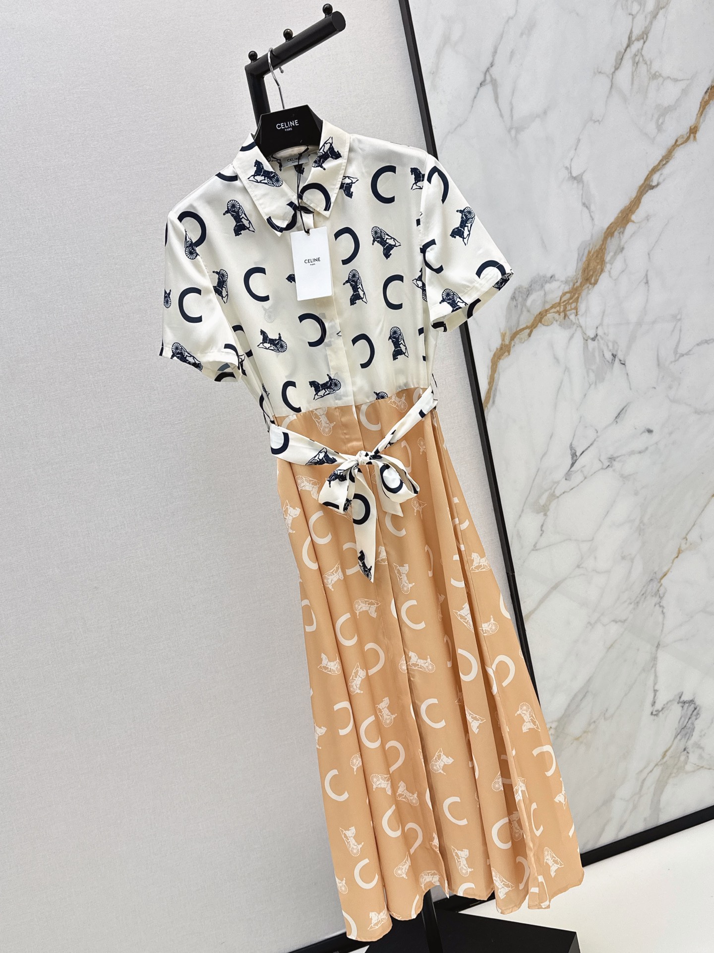 Celi 26ss print dress