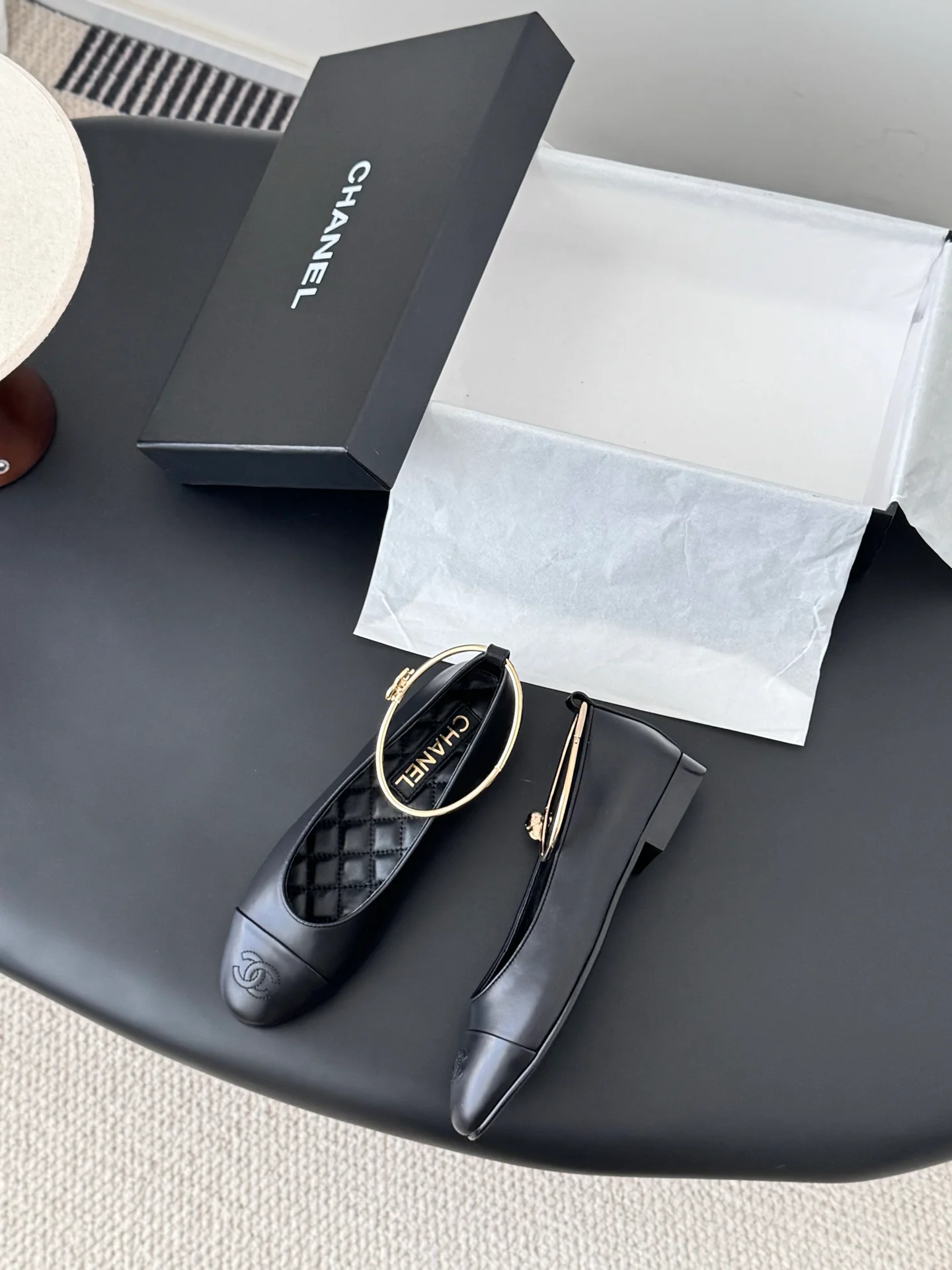 Chan 25fw mary jane flats