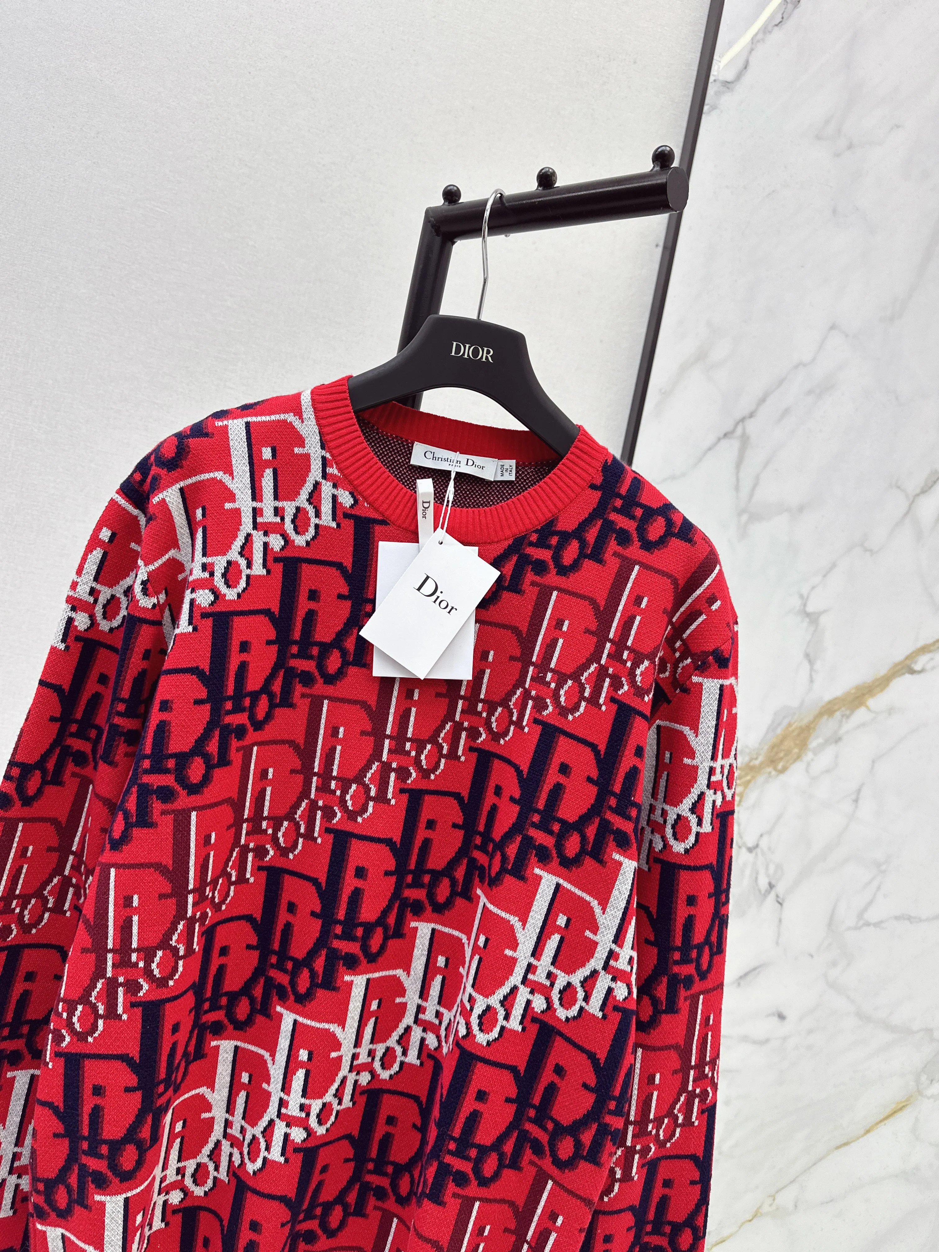 CD 26ss jacquard sweater