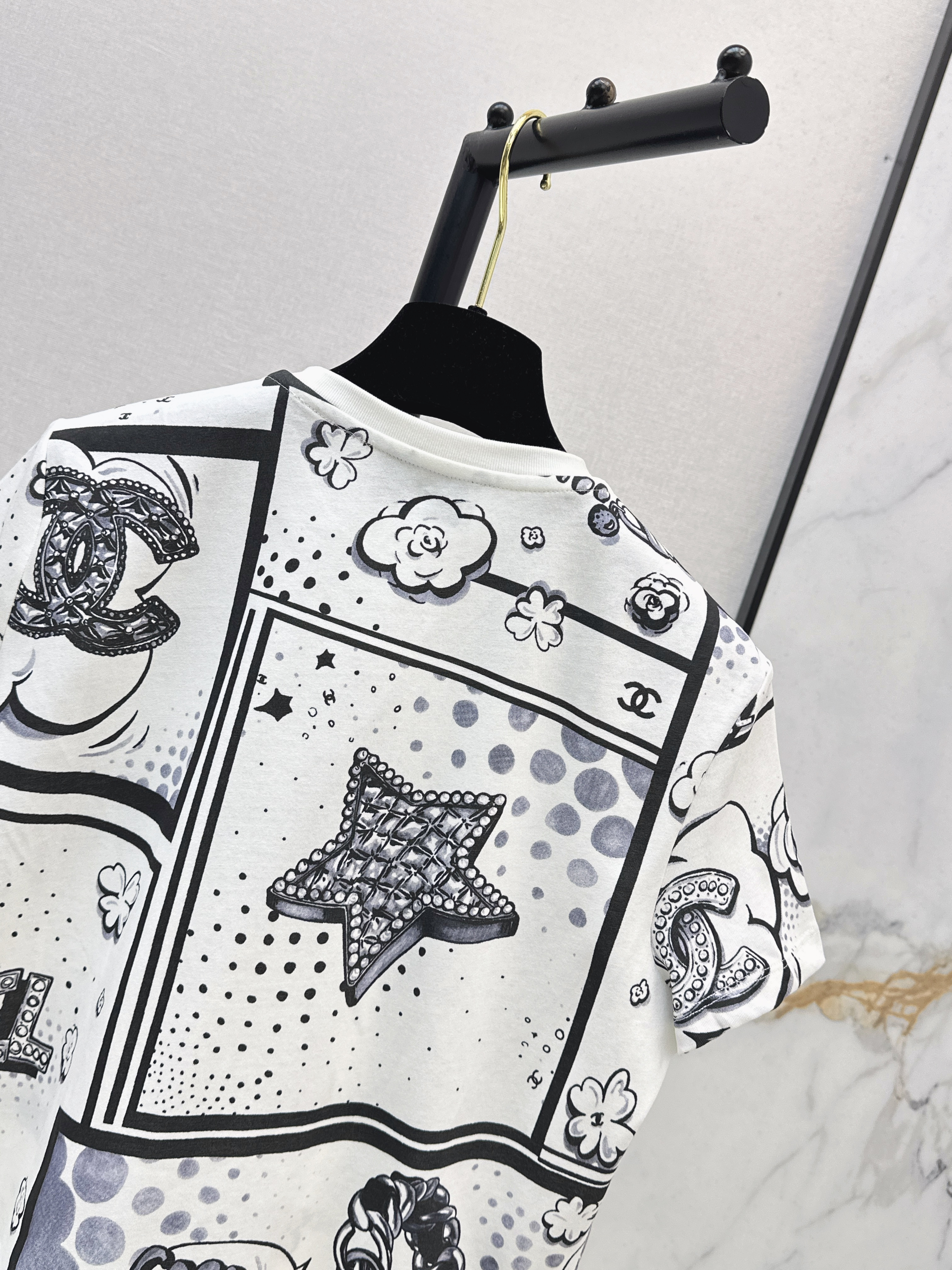 Chan 26ss print t-shirt