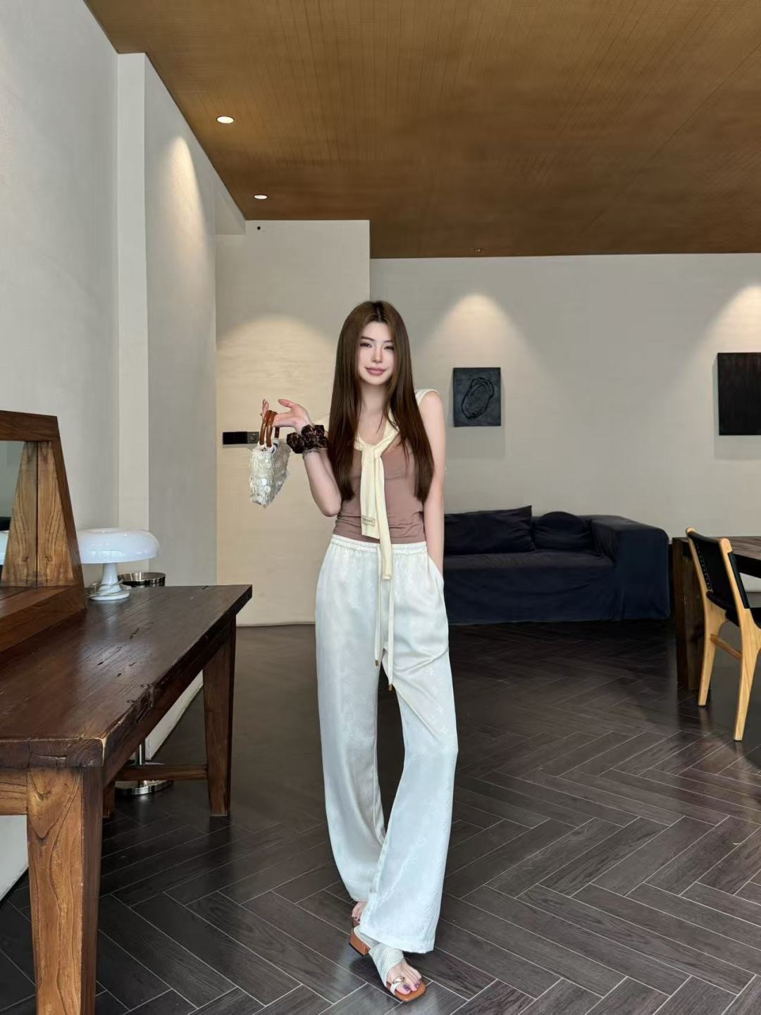 Loui 26ss straight pants