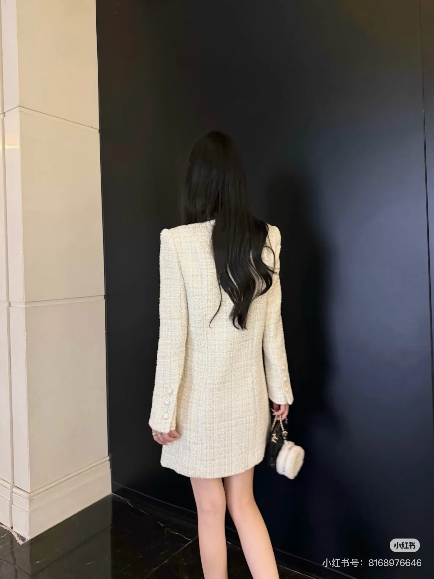 Chan 26ss tweed jacket