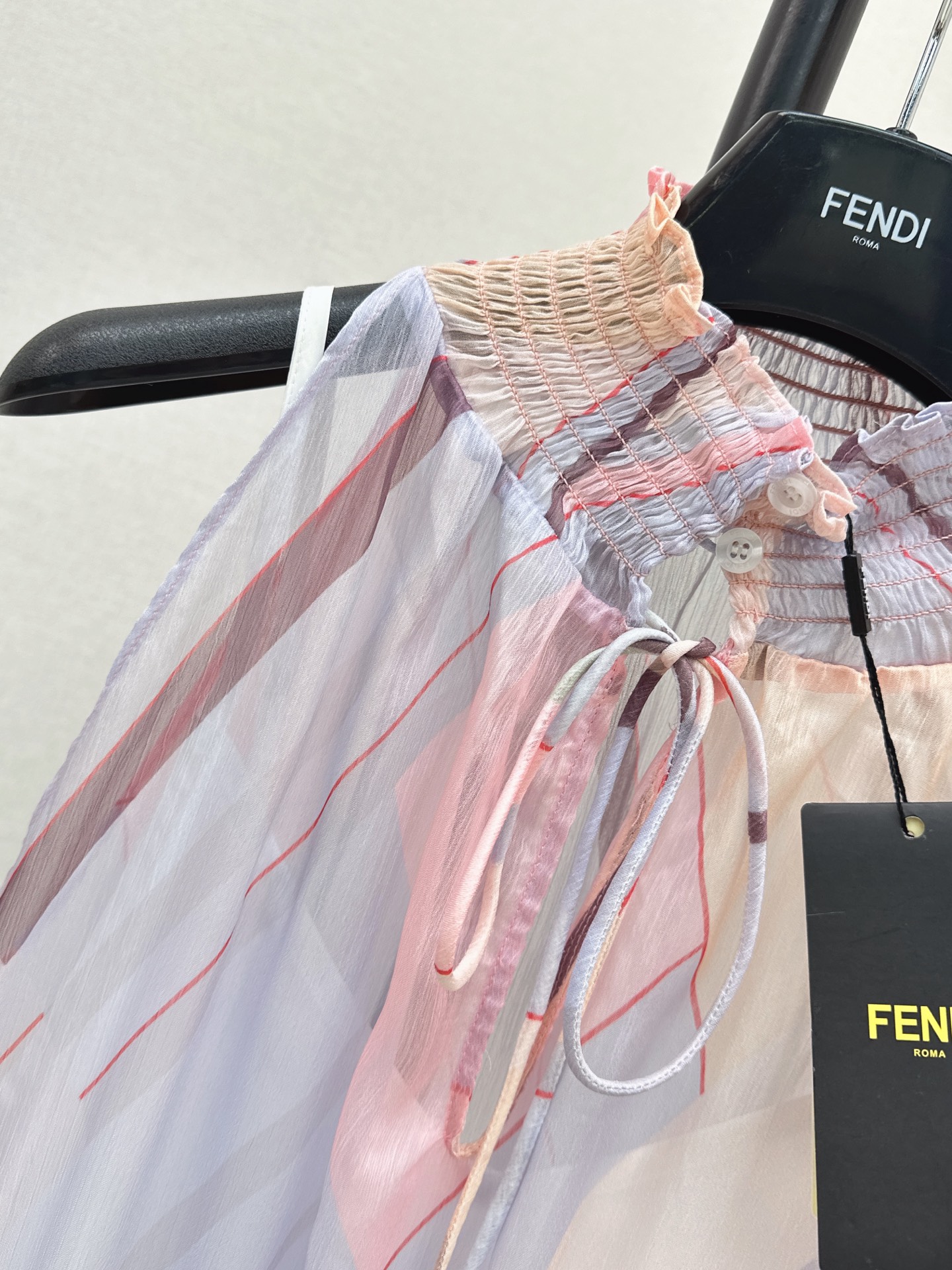 Fend 26ss print dress