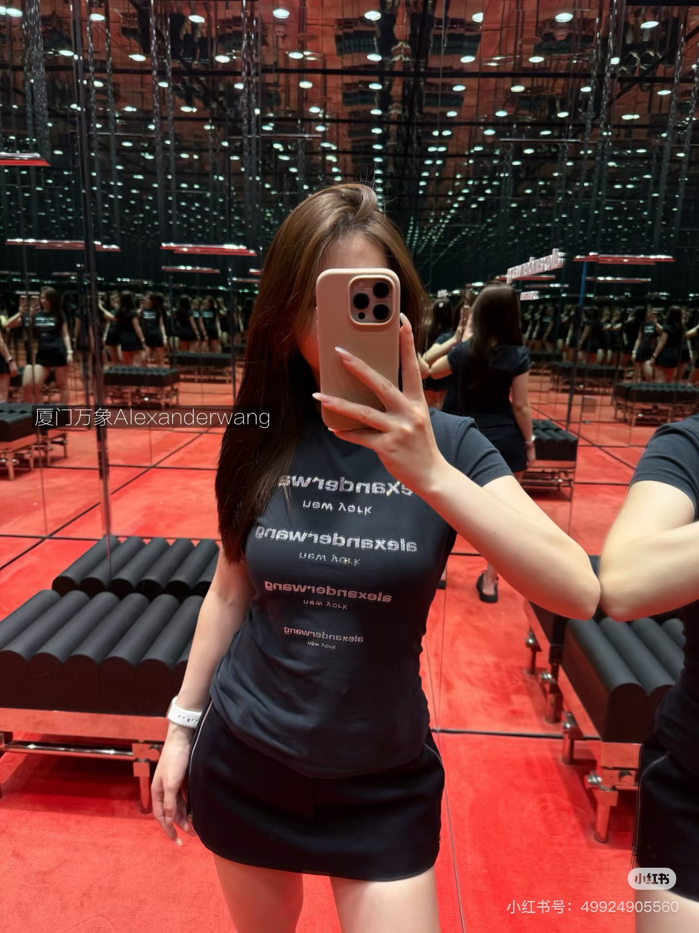 Alex 26ss rhinestone t-shirt