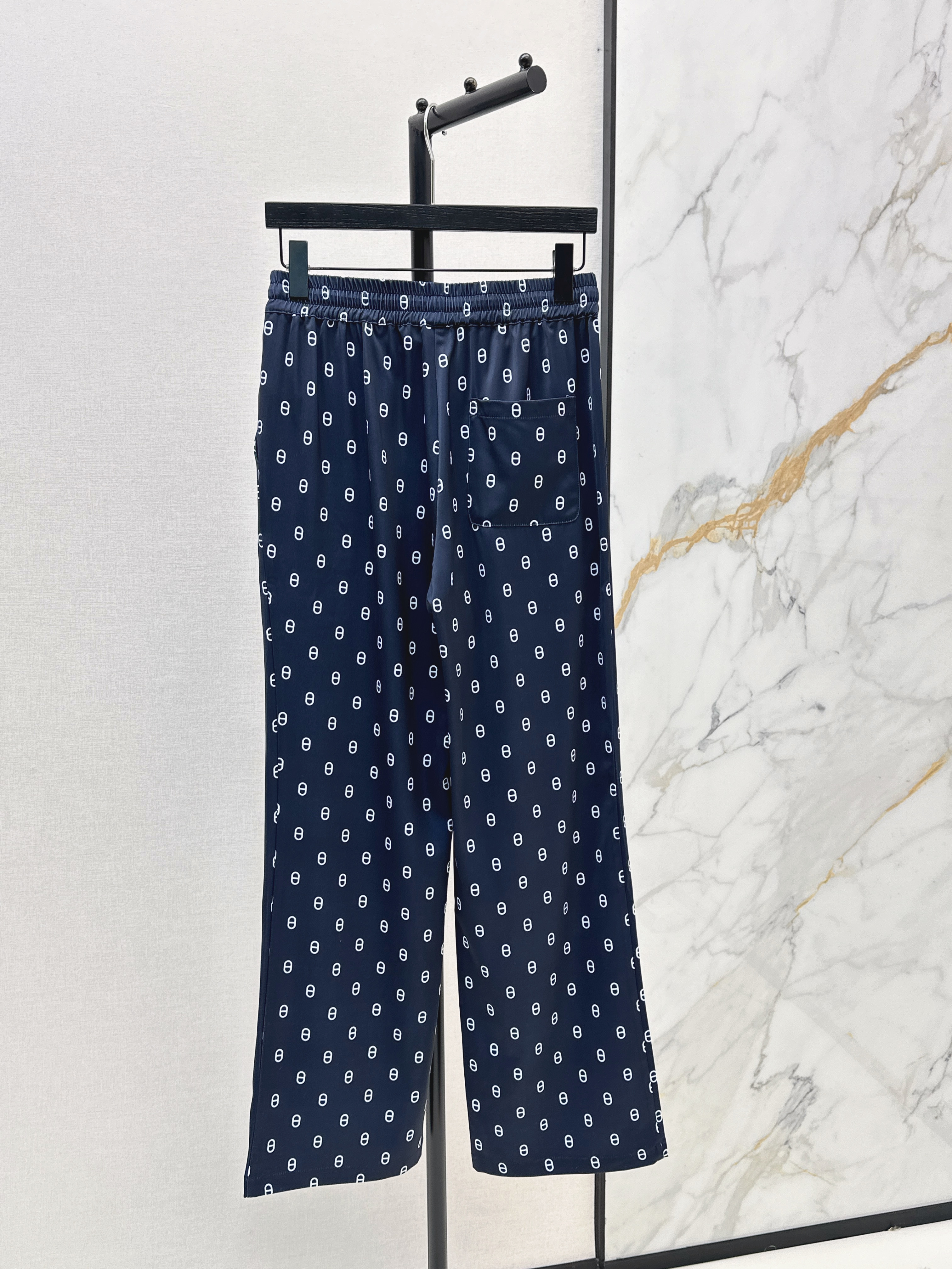 Her 26ss print wide leg pants