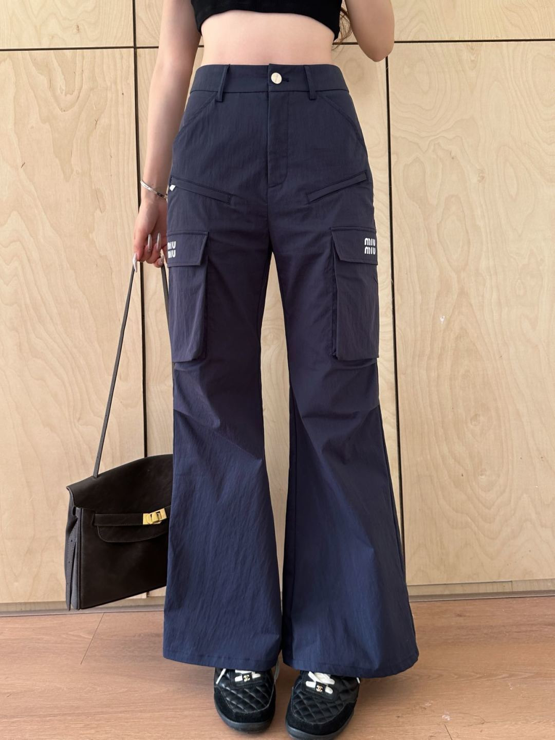 Miu 26ss cargo pants
