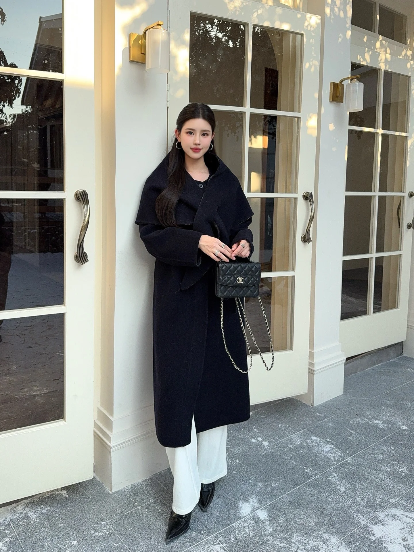 Celi 26ss woolen overcoats