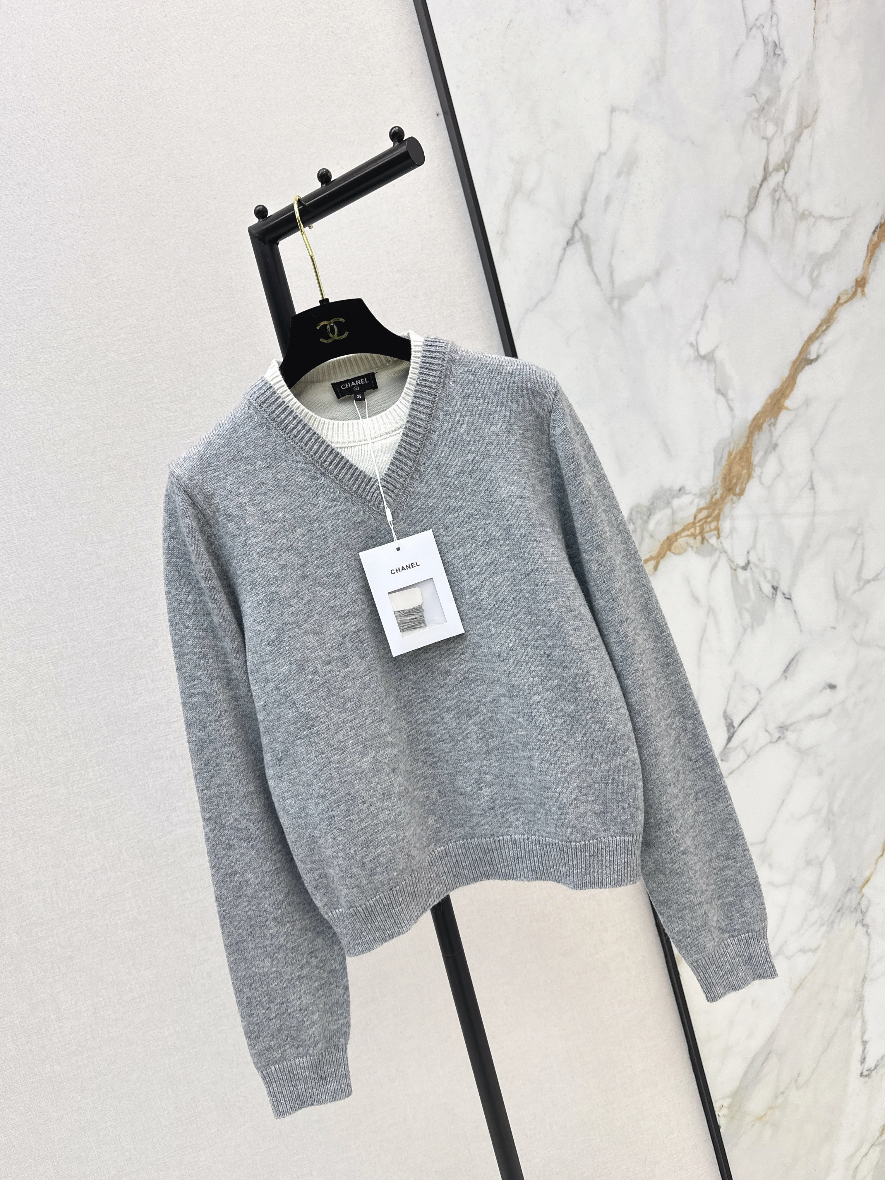 Chan 26ss 2in1 knitwear