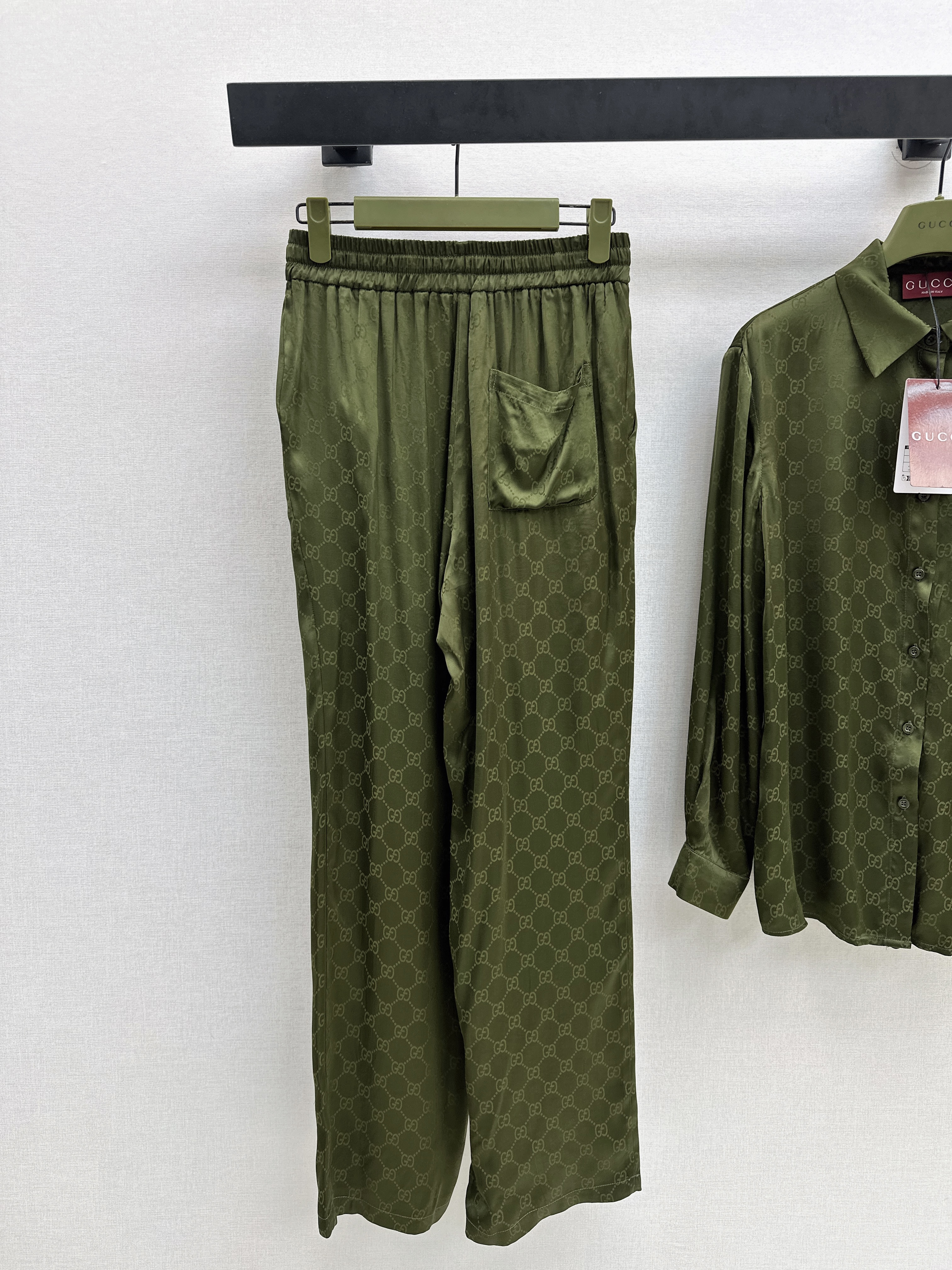 Guc 26ss jacquard casual outfit sets