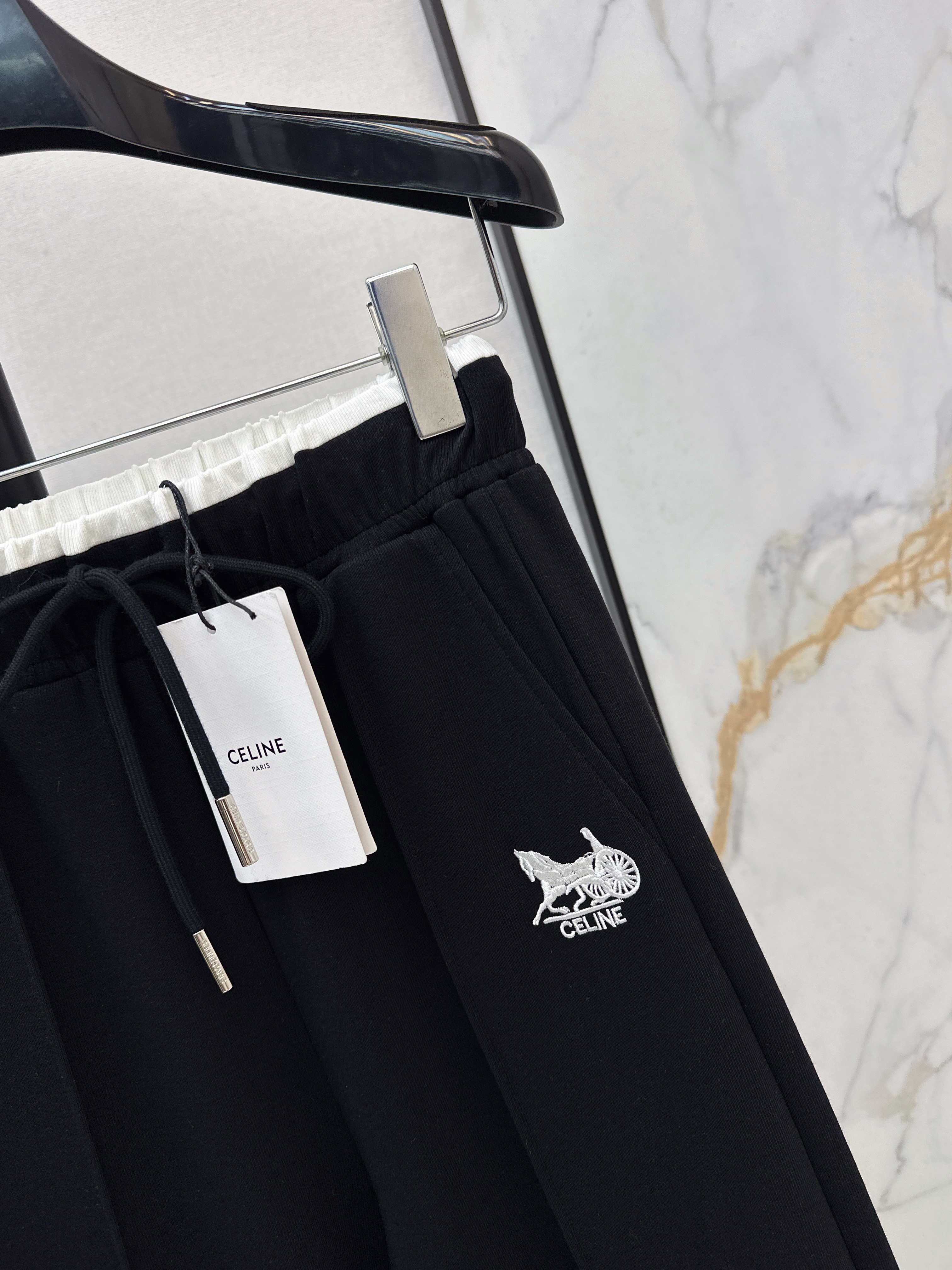 Celi 26ss embroidery pants