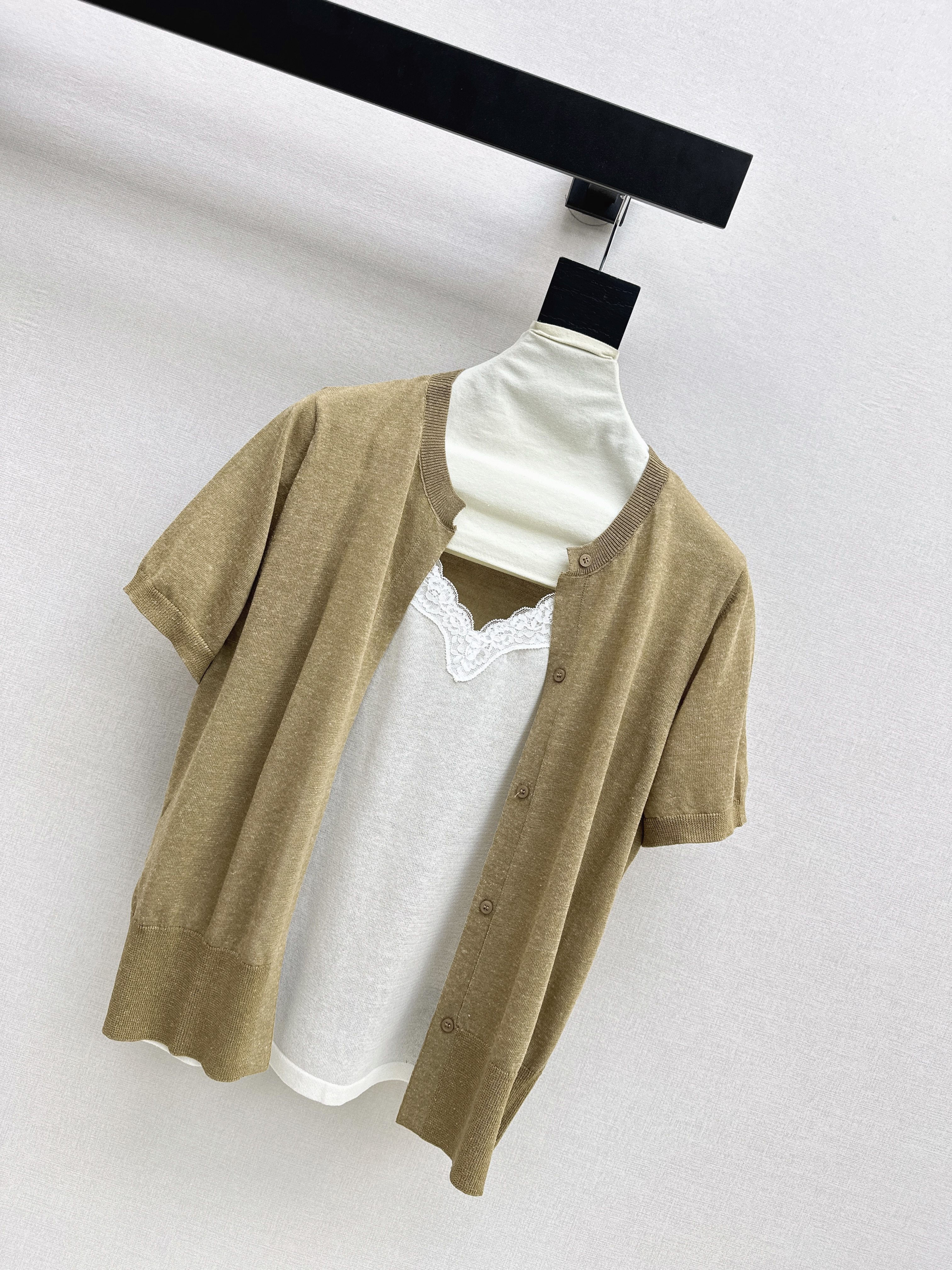 ES 26ss 2in1 knit sweater