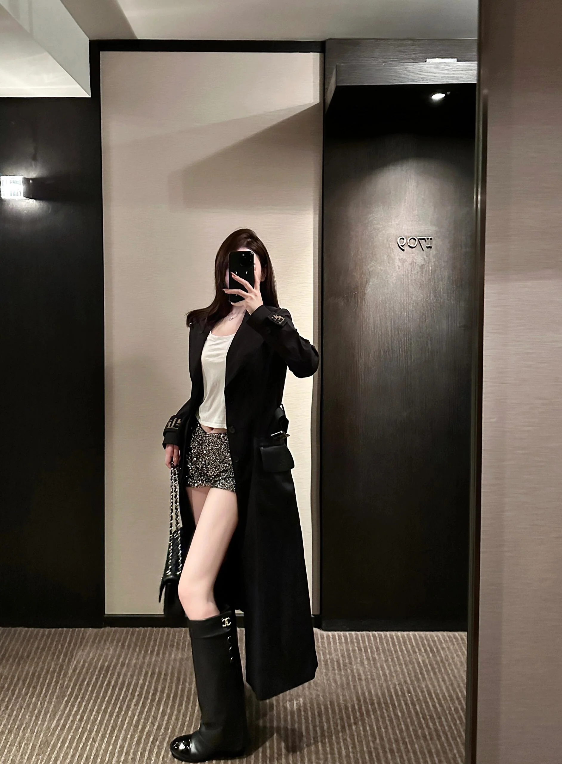 Chan 25fw cuff boots