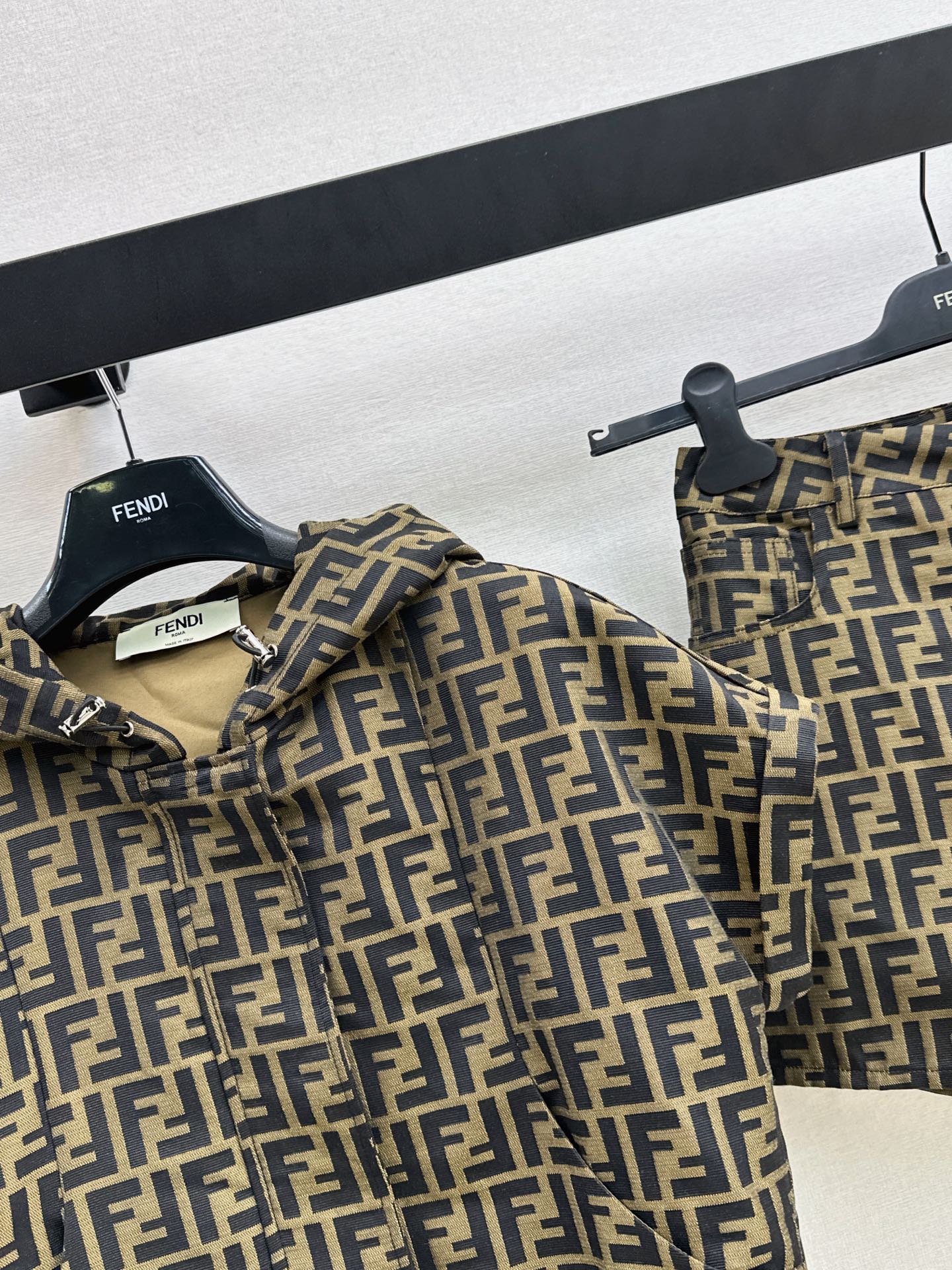 Fen 26ss jacquard outfit sets