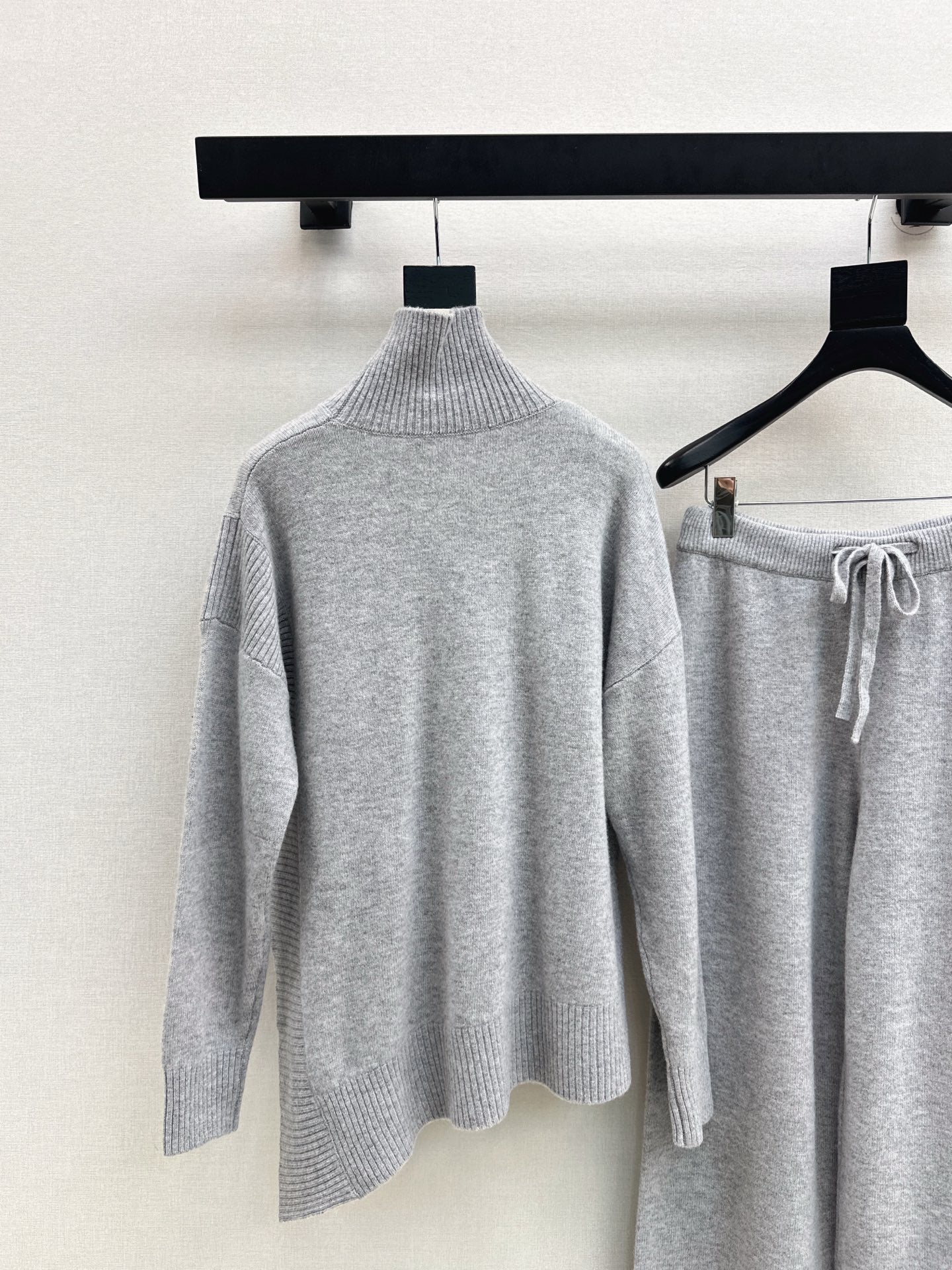 Max 25fw knit high neck sweater+pants outfit sets