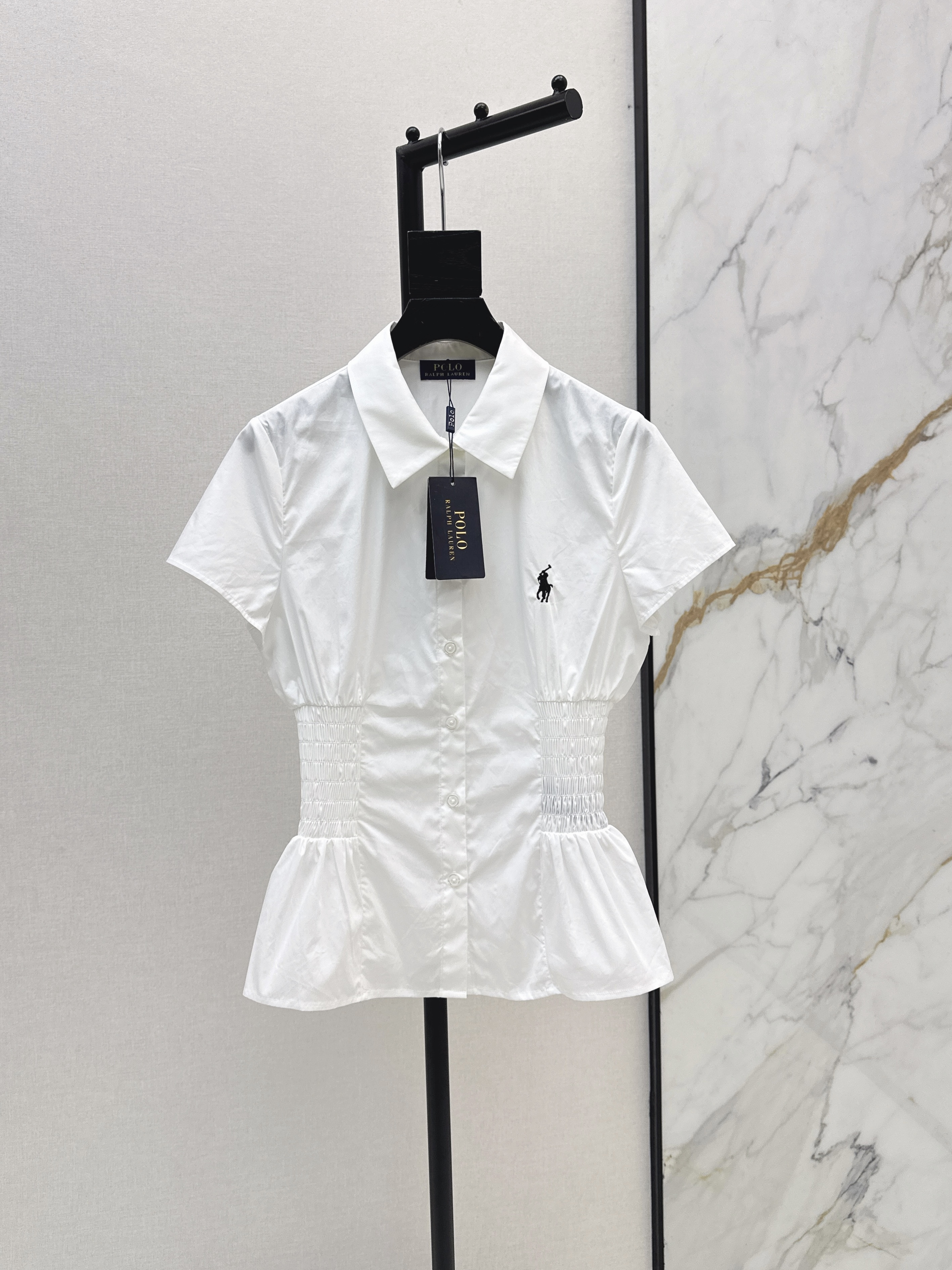 Ralp 26ss fitted waist shirt