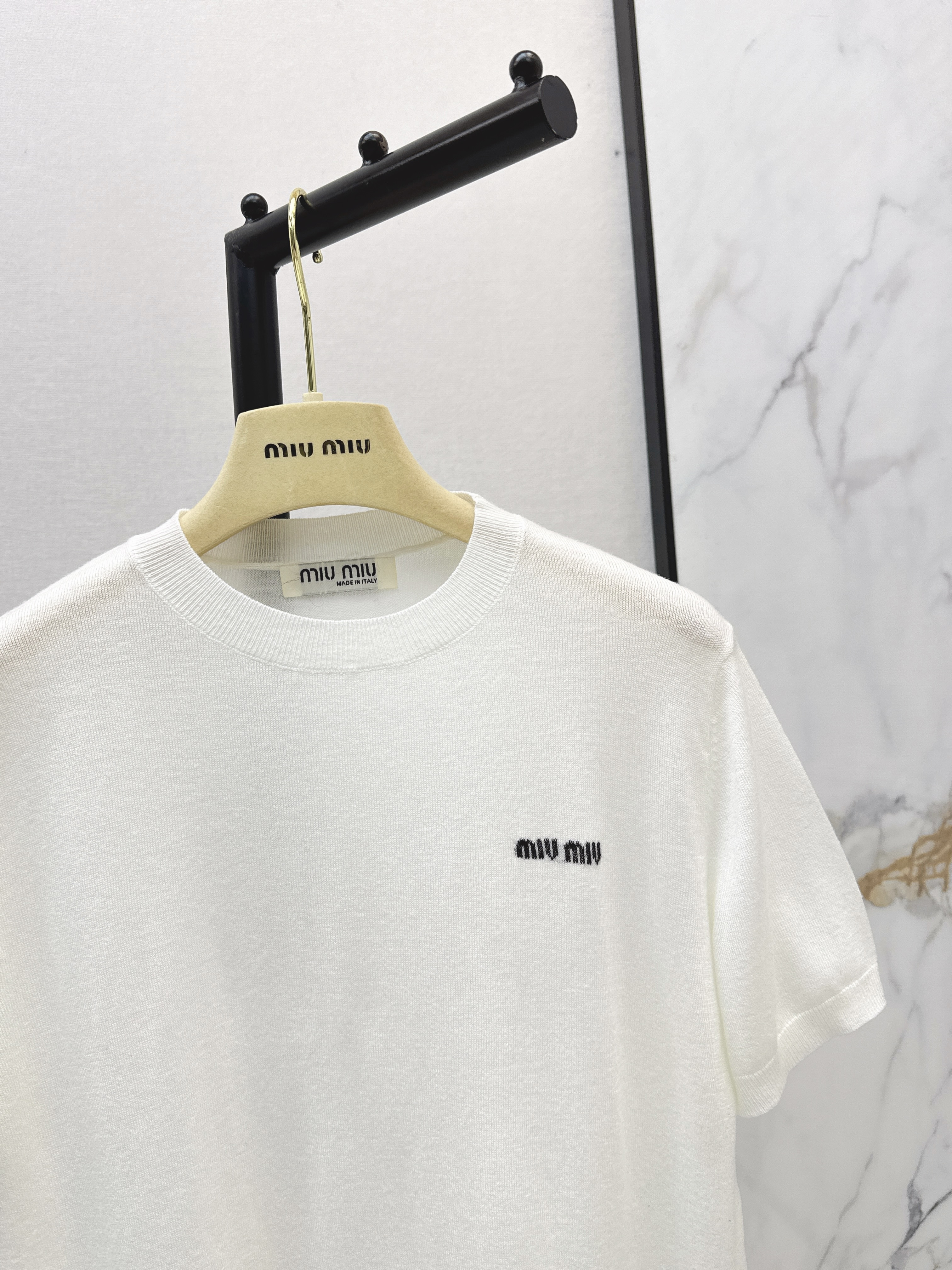 Miu 26ss contract lace knitwear