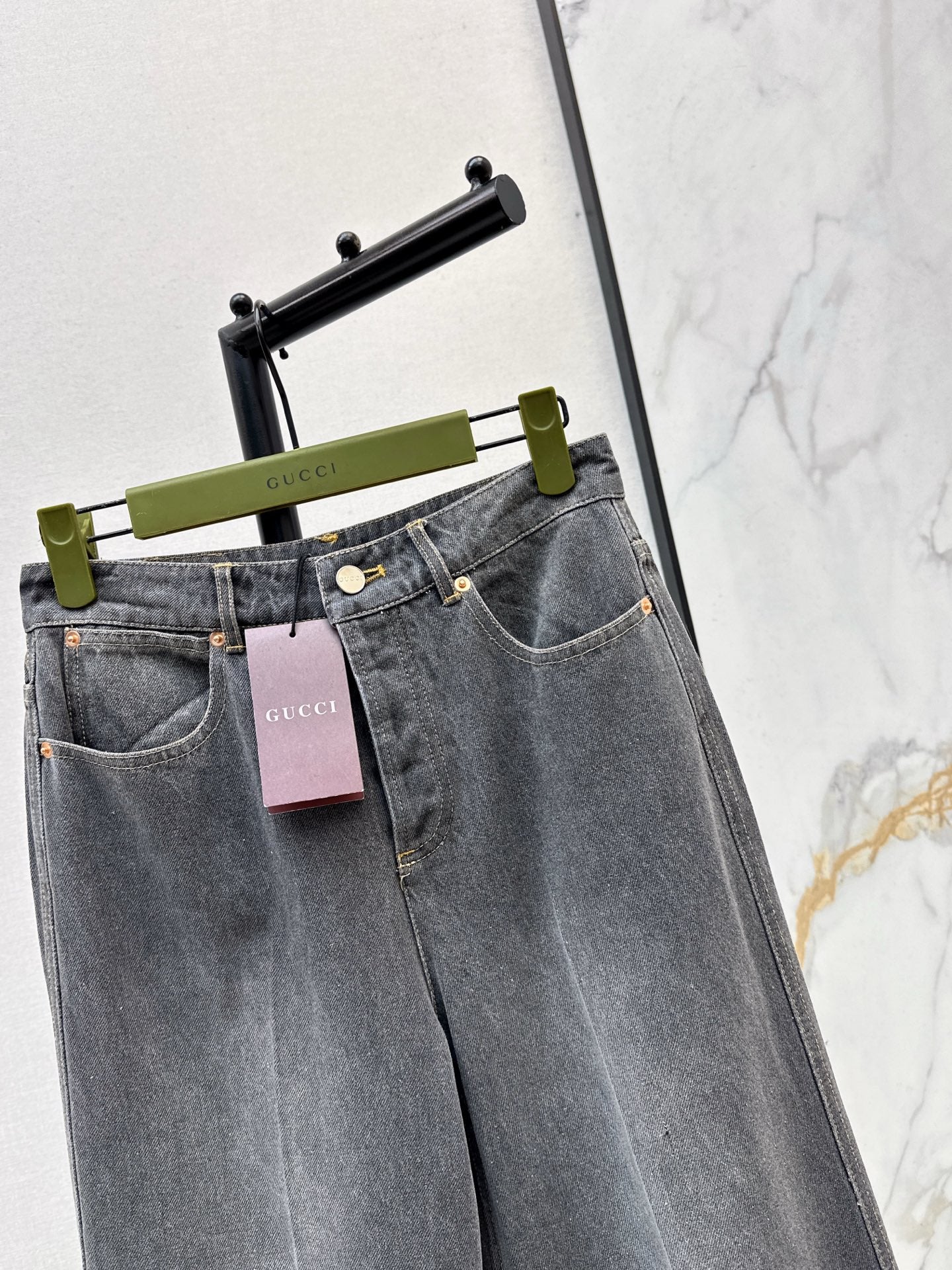 Gucc 26ss denim pants