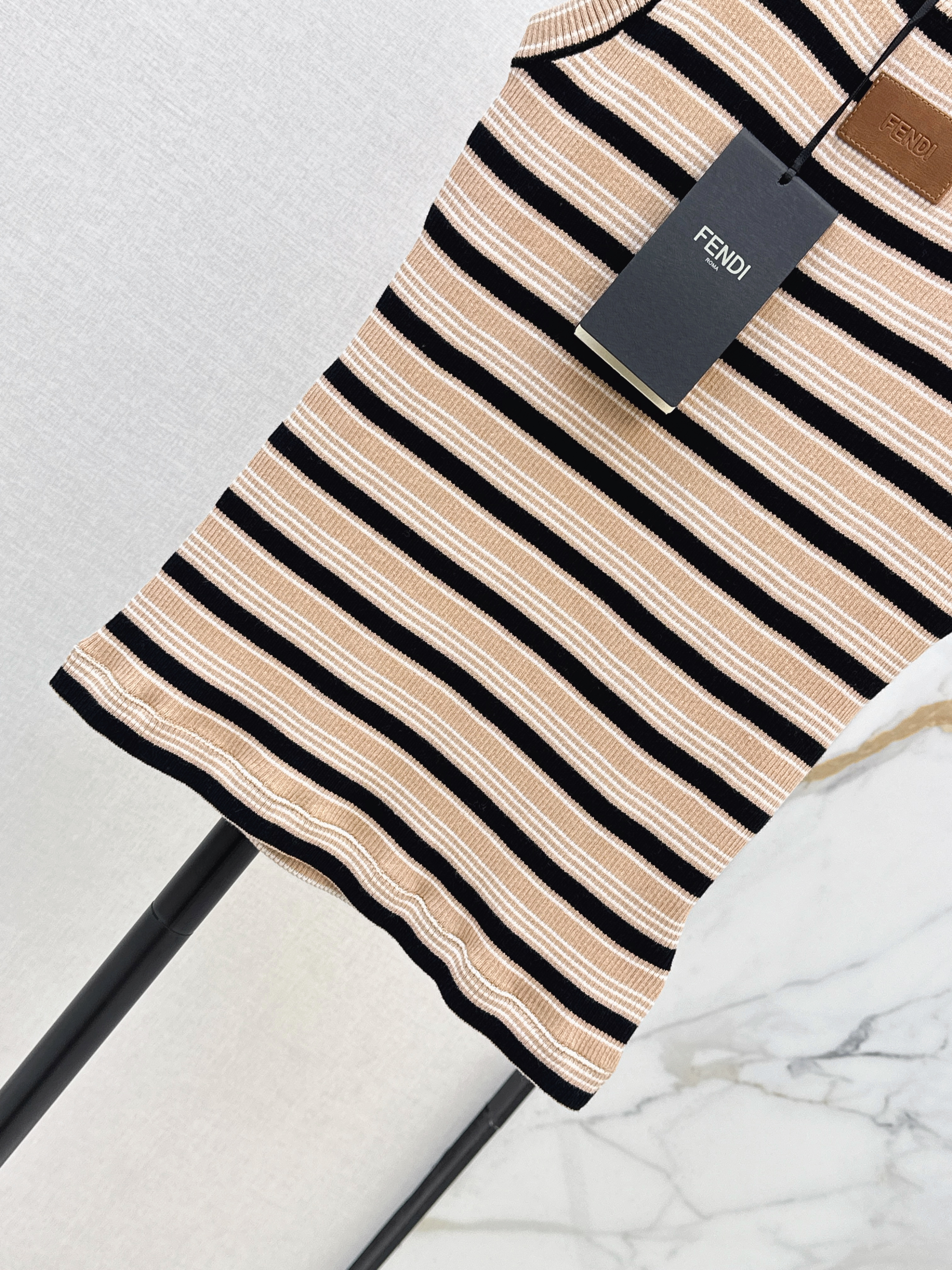Fend 26ss stripe vest