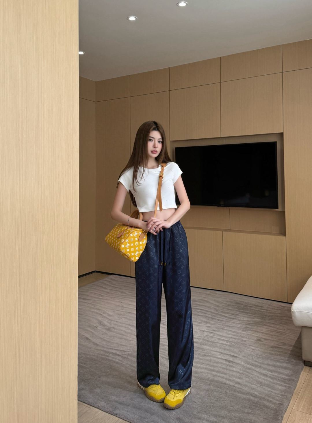 Loui 26ss straight pants