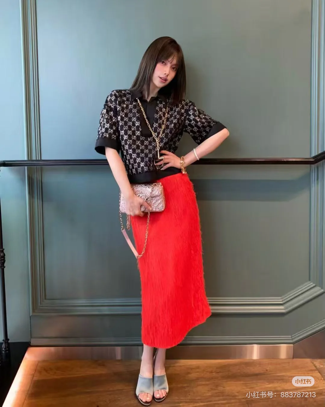 Gucc 26ss woven shirts