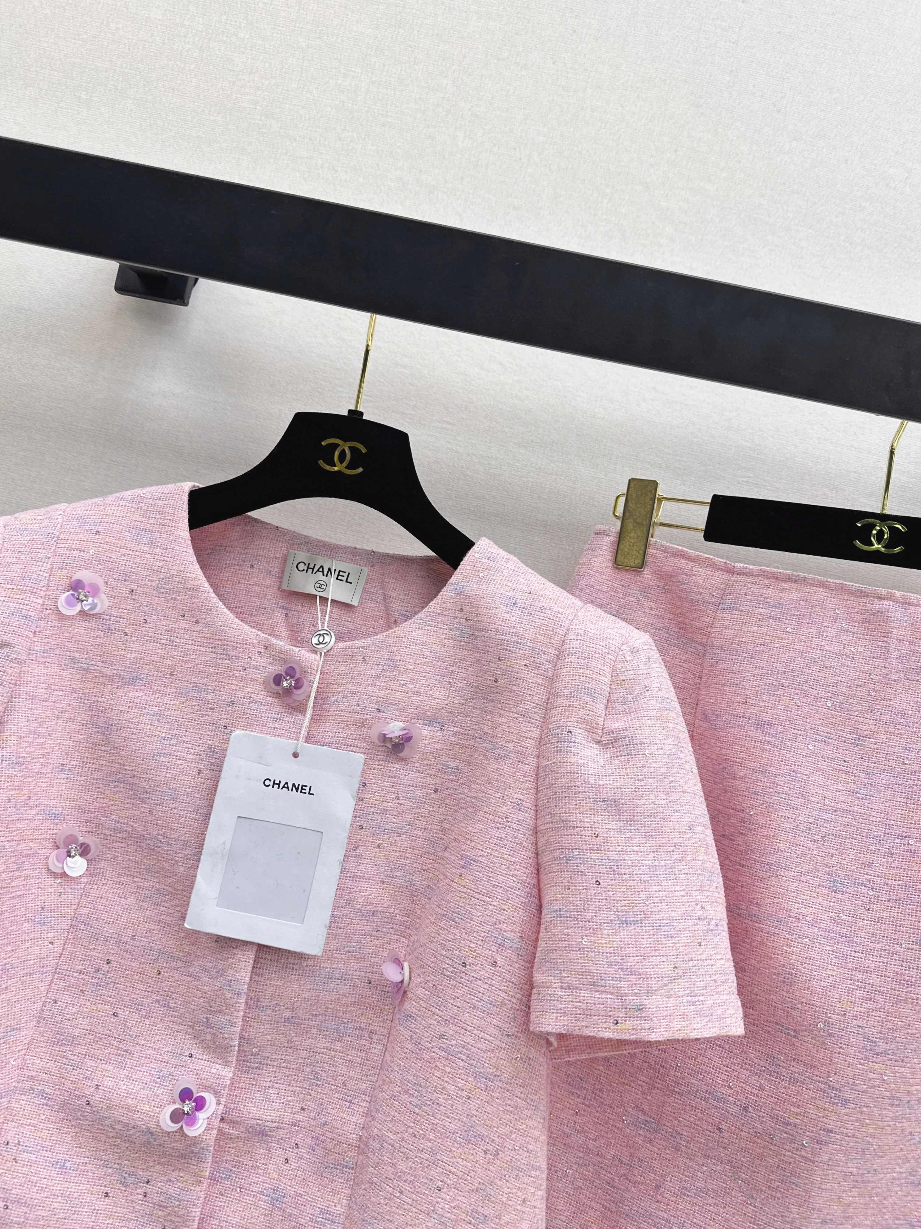 Chan 26ss tweed outfit sets