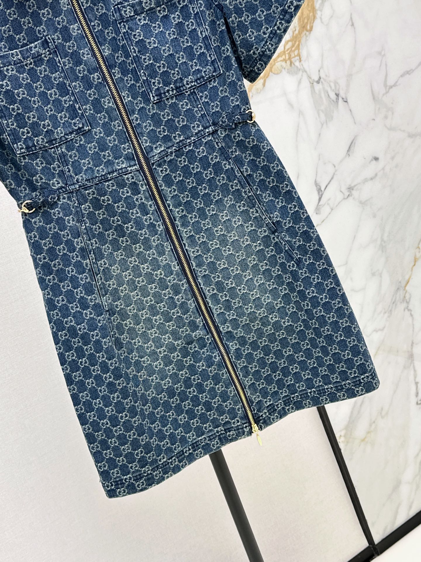 Guc 26ss denim dress