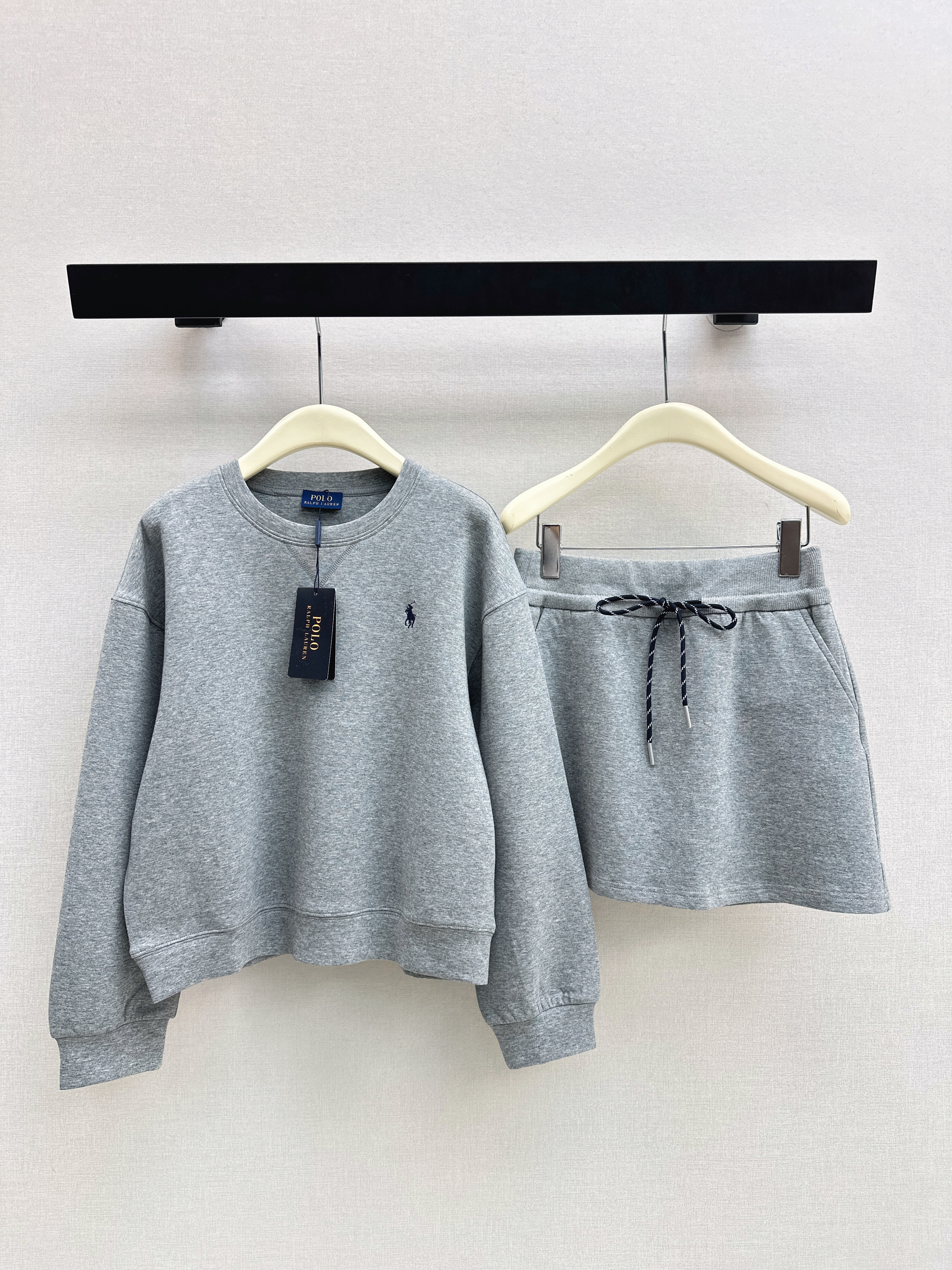 Ralp 26ss casual sweatshirts skirts sets