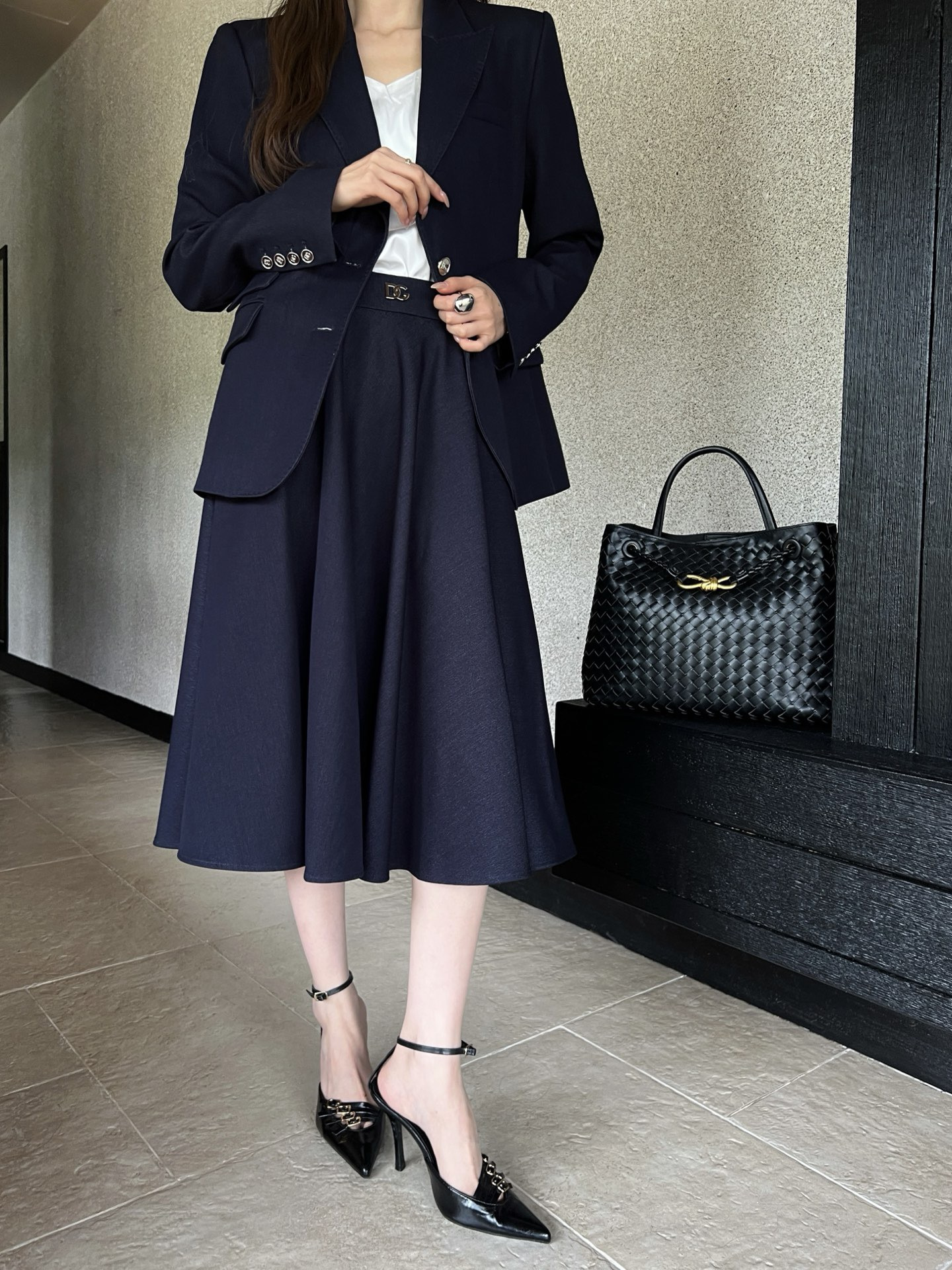 Dolc 26ss pleated skirts