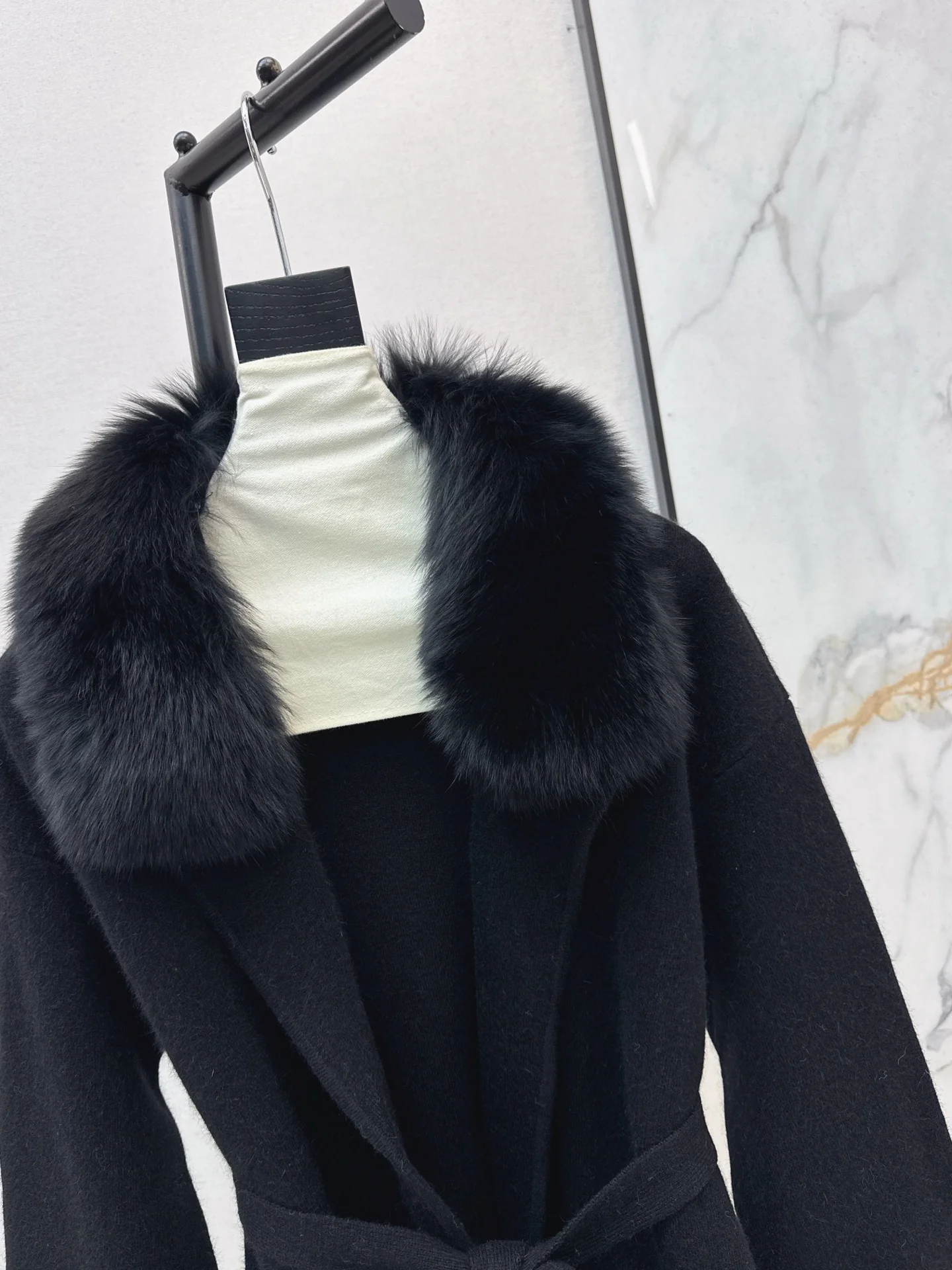 Fend 25fw knit wrap coats