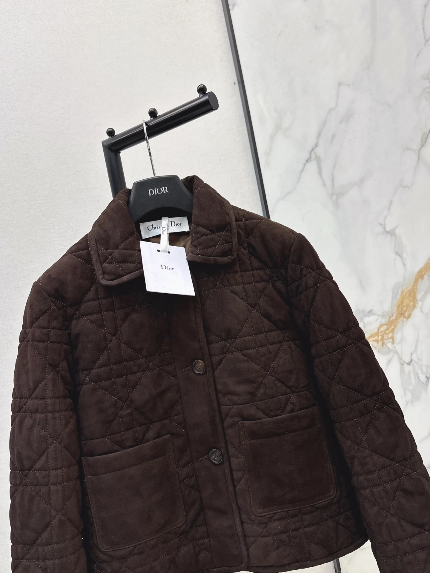 CD 25fw suede jacket