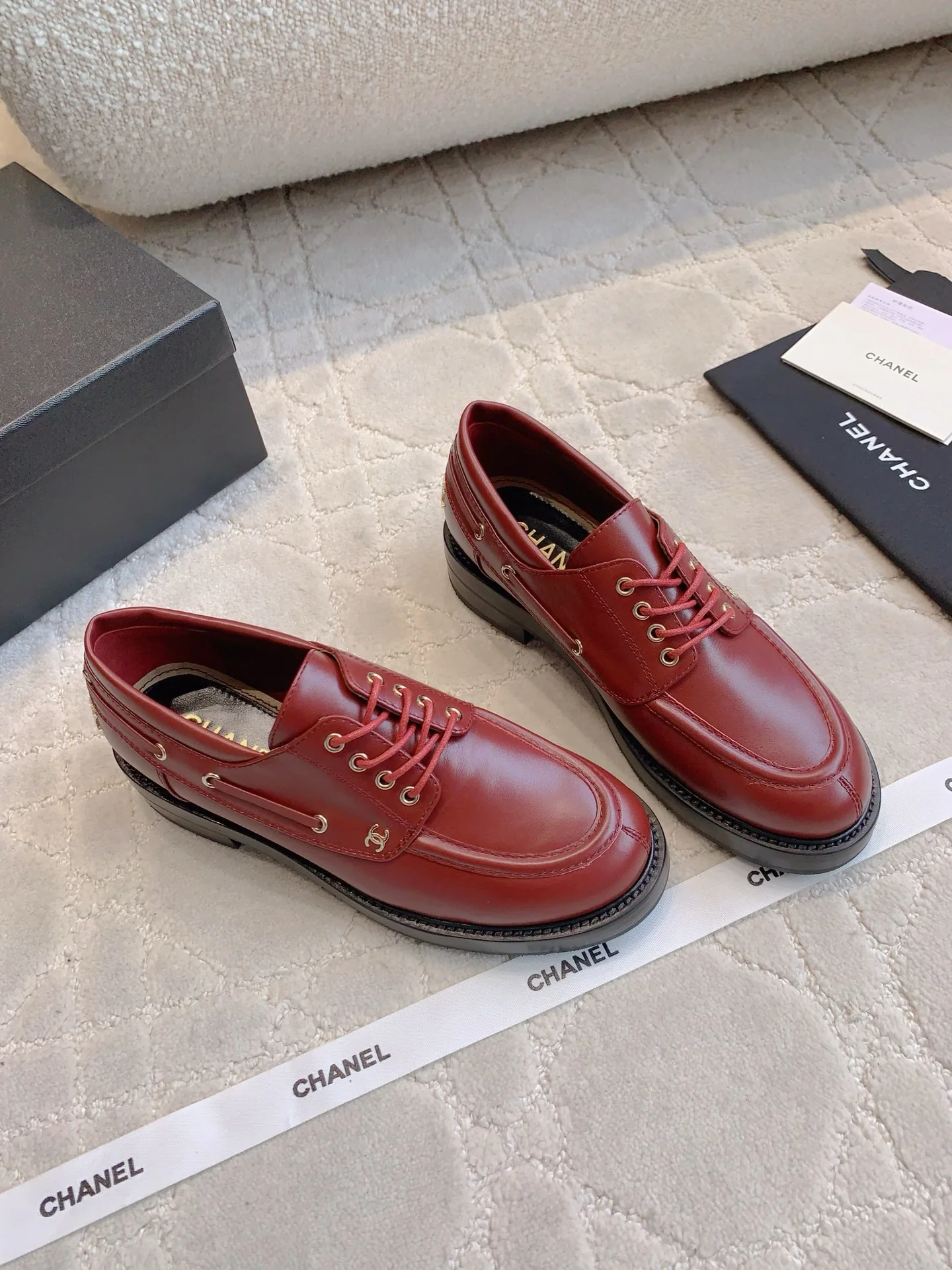 Chan 25fw loafer shoes
