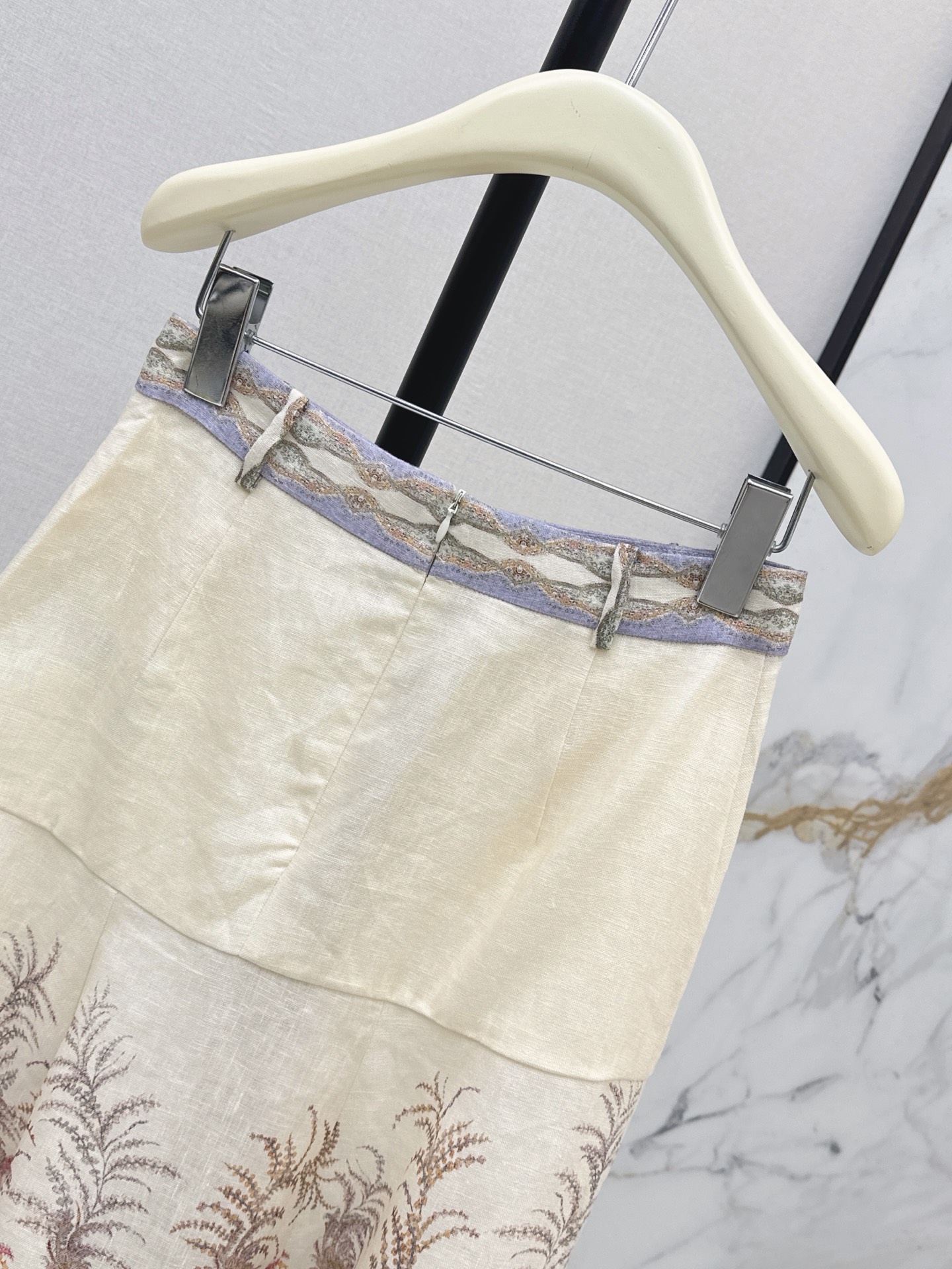 Zimm 26ss print skirt