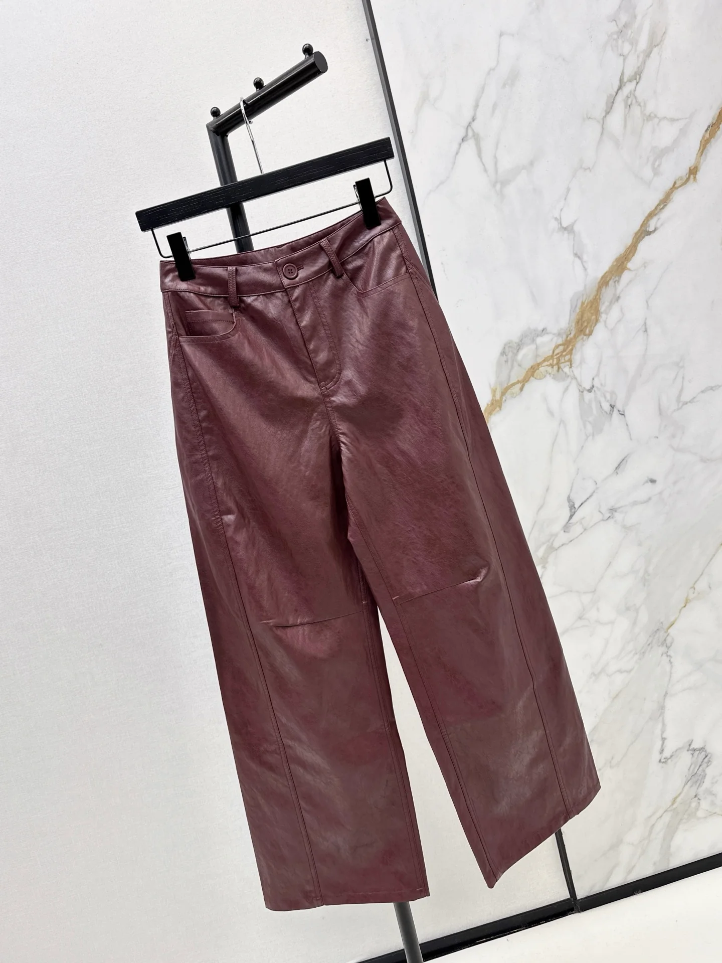 Row 25fw leather pants