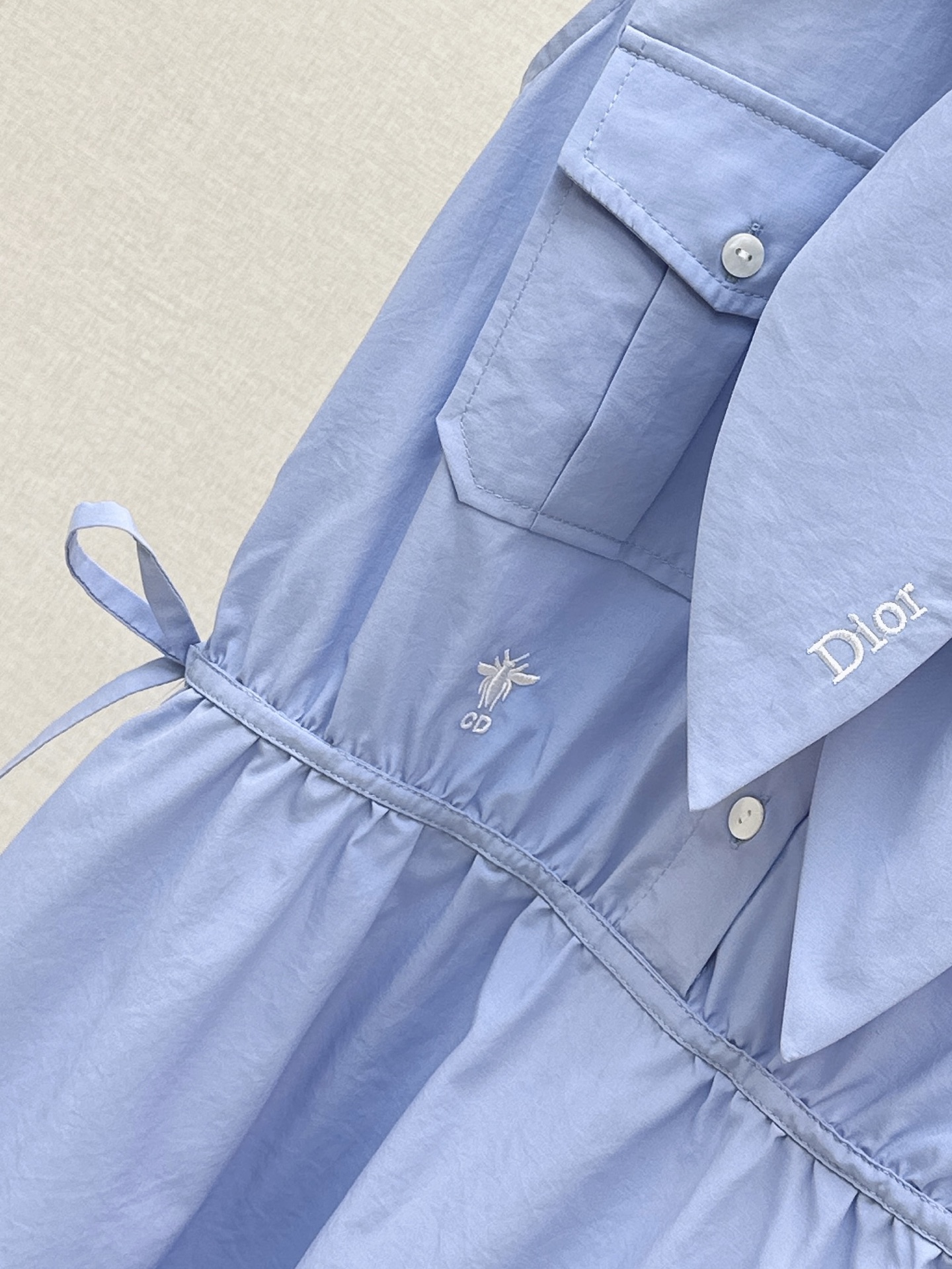 CD 26ss sleeveless ribbon dress