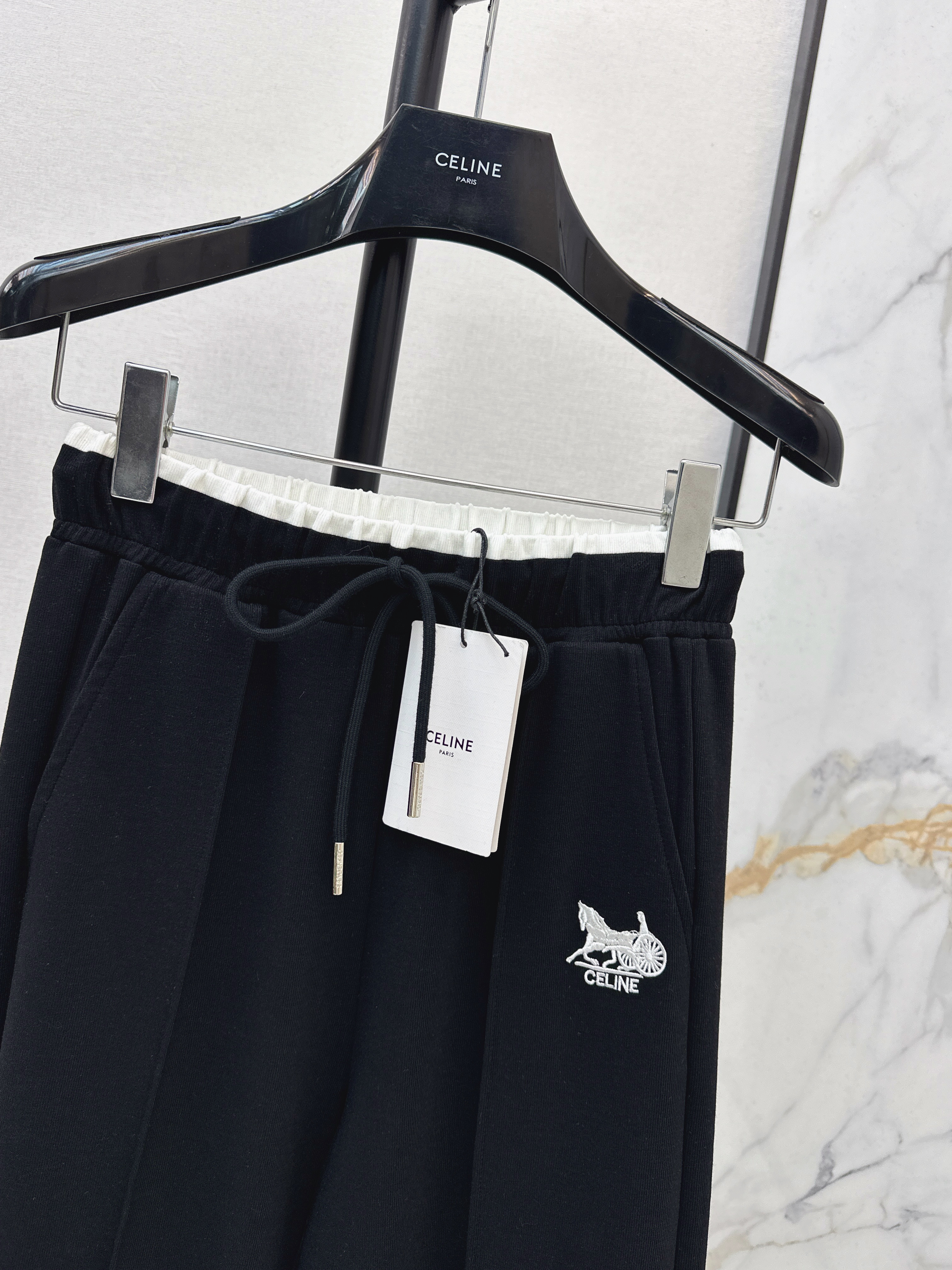 Celi 26ss embroidery pants