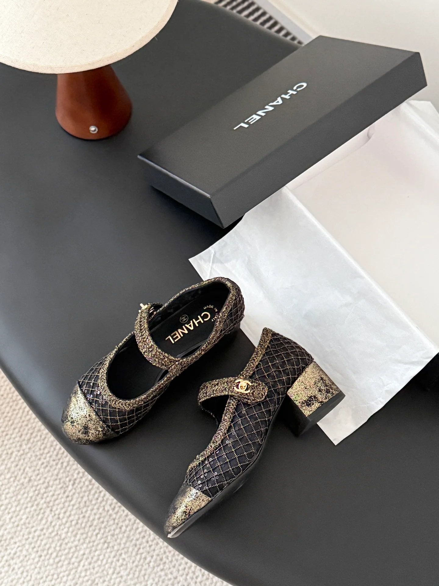 Chan 25fw mary jane flats