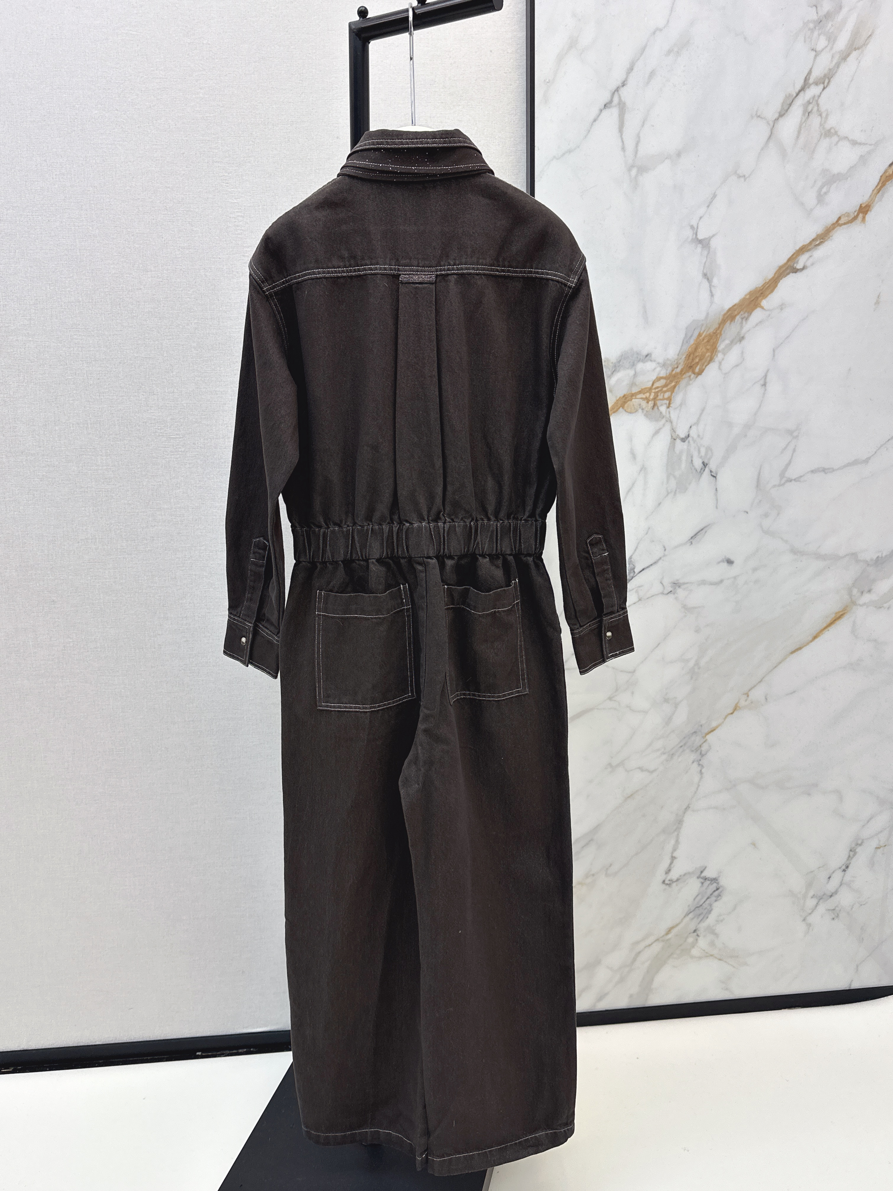 Brun 26ss cargo jumpsuit