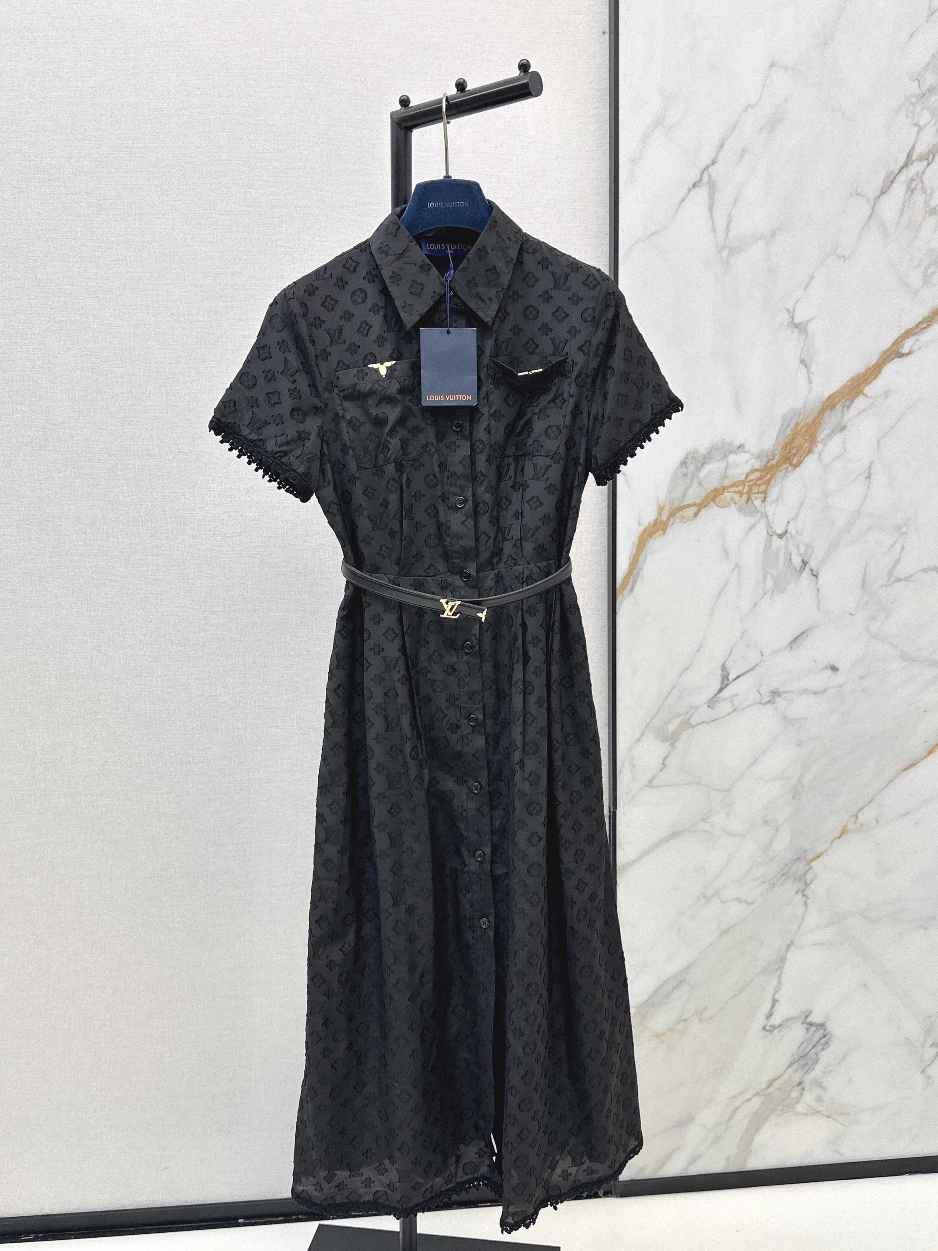 Loui 26ss jacquard dress