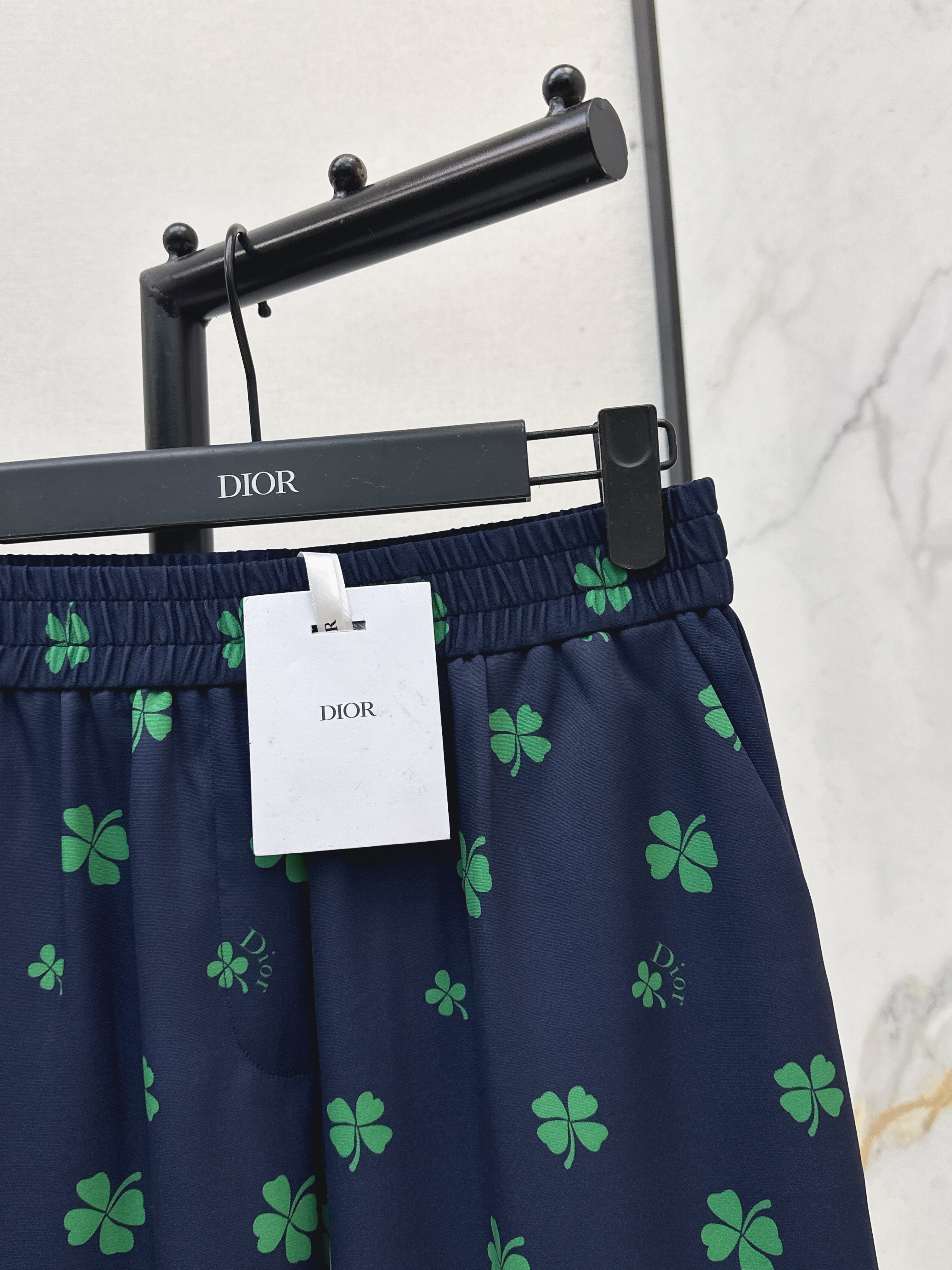 CD 26ss print straight pants